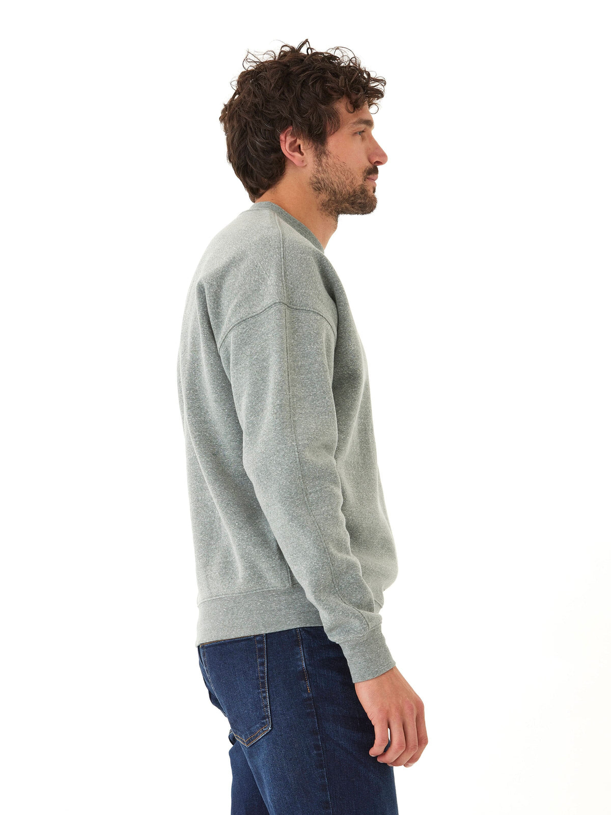 Rudy 2.0 Triblend Fleece Drop Shoulder Sweatshirt