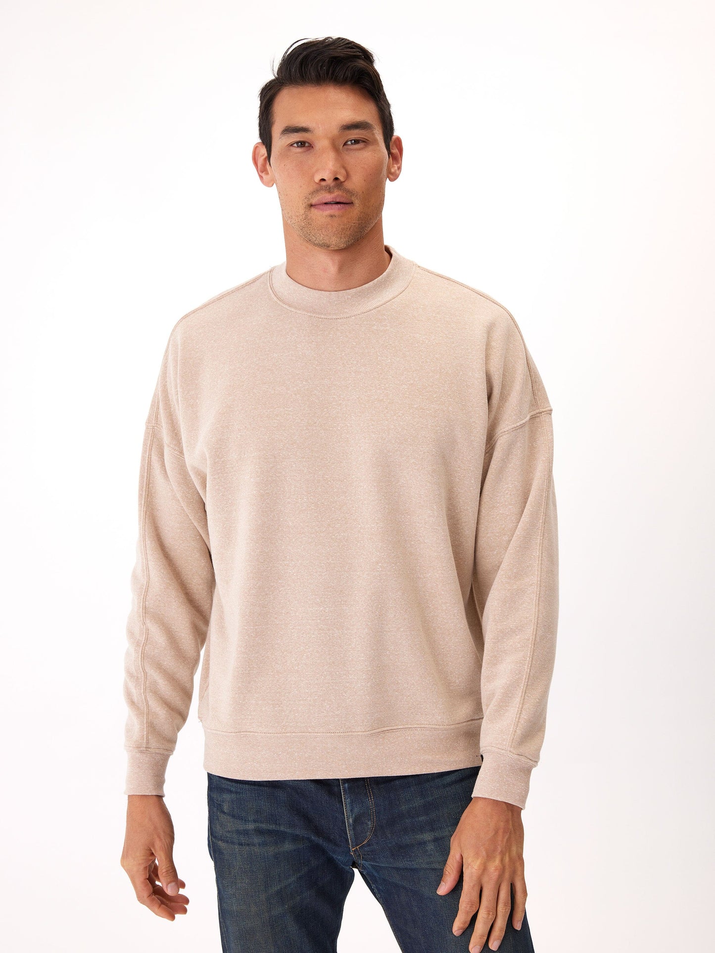 Rudy Triblend Fleece Drop Shoulder Sweatshirt
