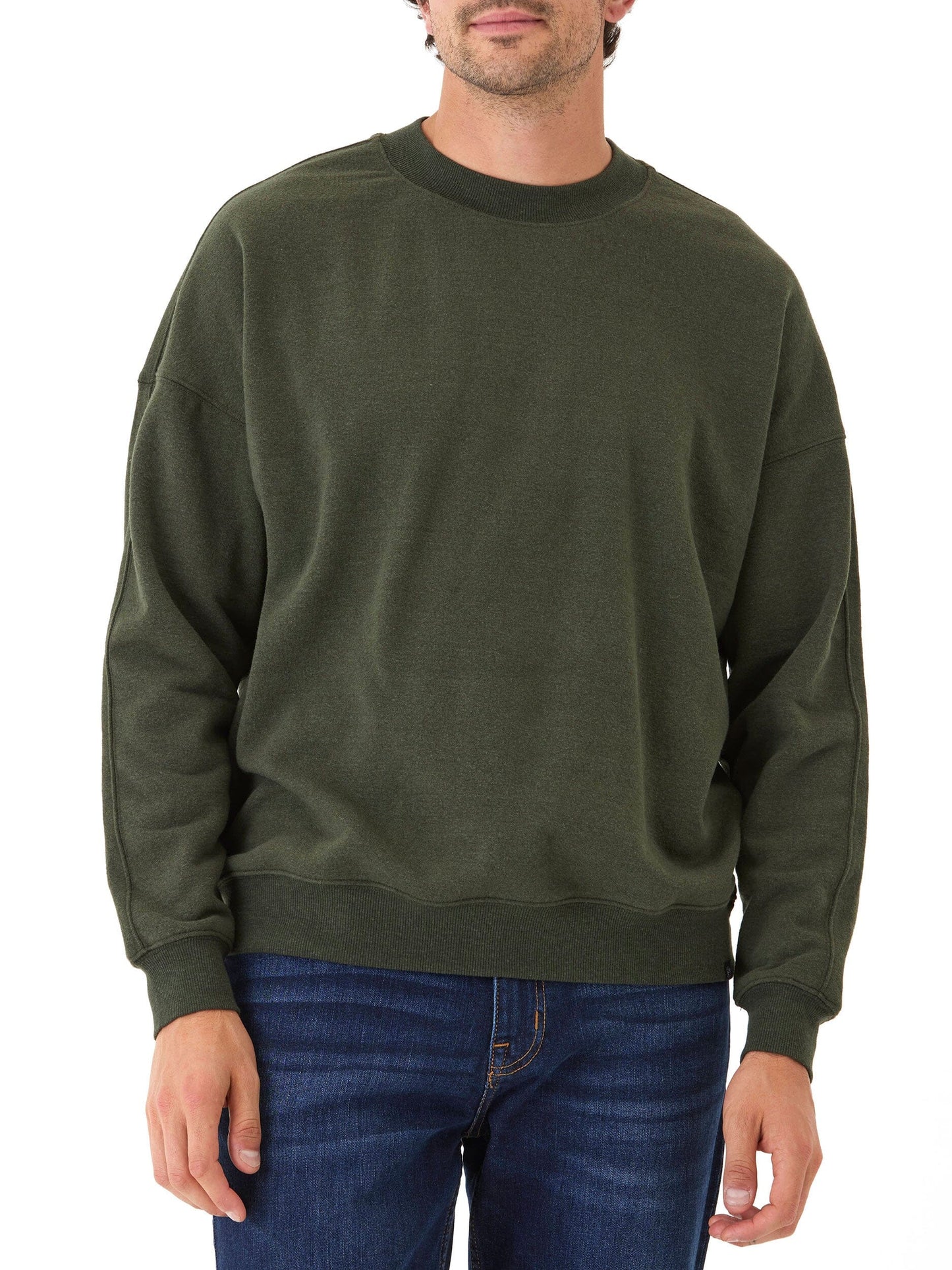 Rudy Triblend Fleece Drop Shoulder Sweatshirt