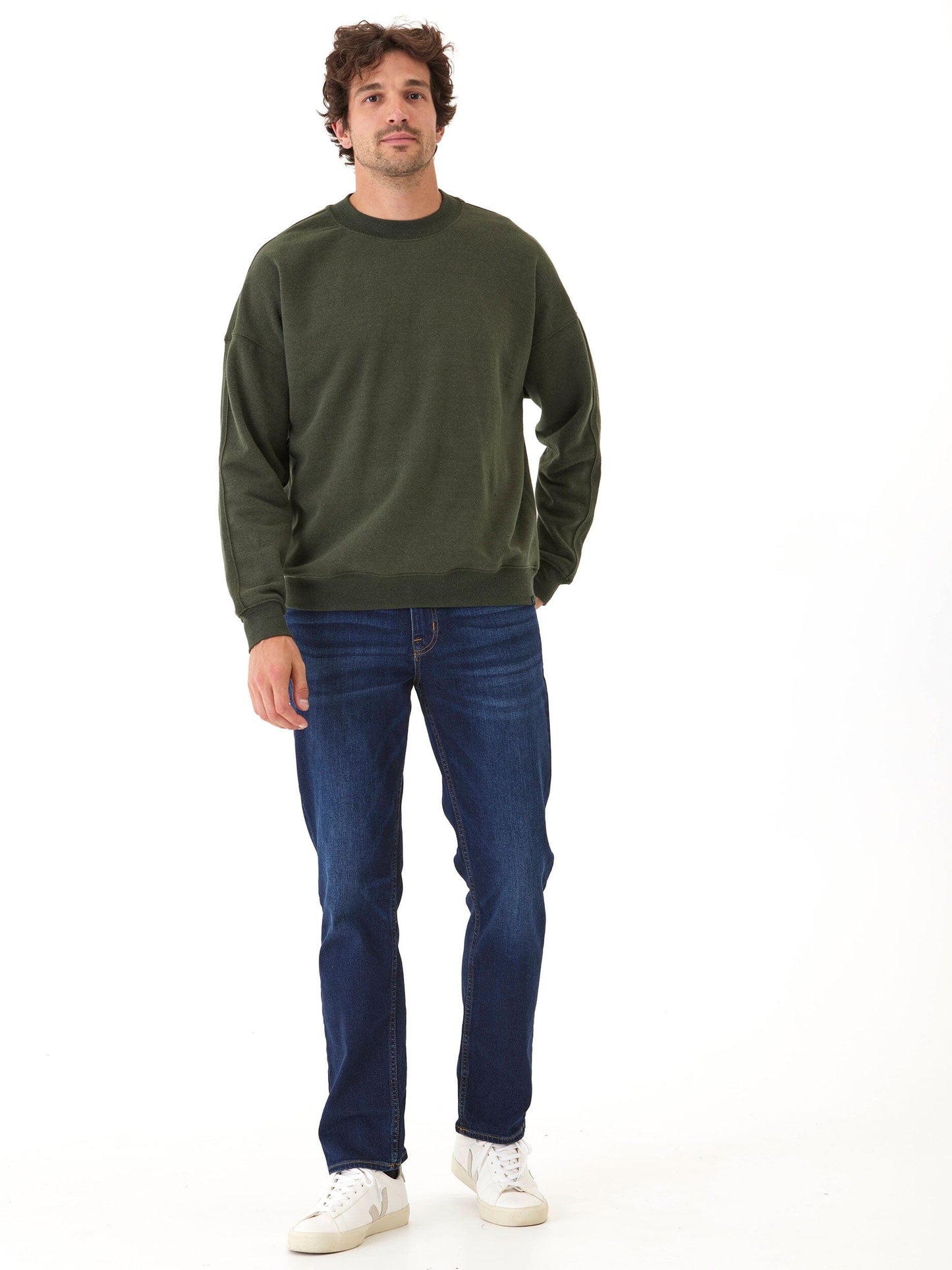 Rudy Triblend Fleece Drop Shoulder Sweatshirt