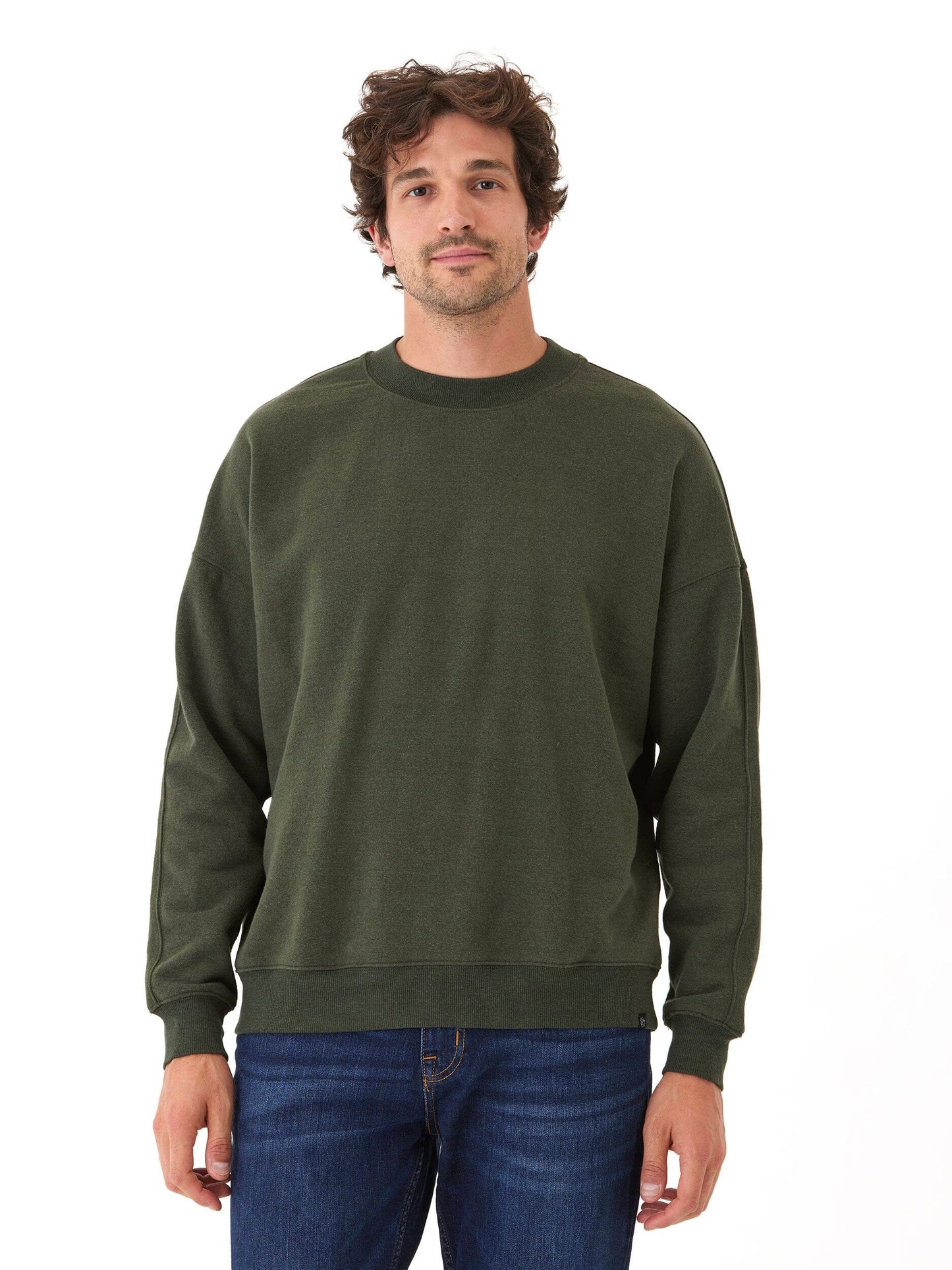 Rudy Triblend Fleece Drop Shoulder Sweatshirt