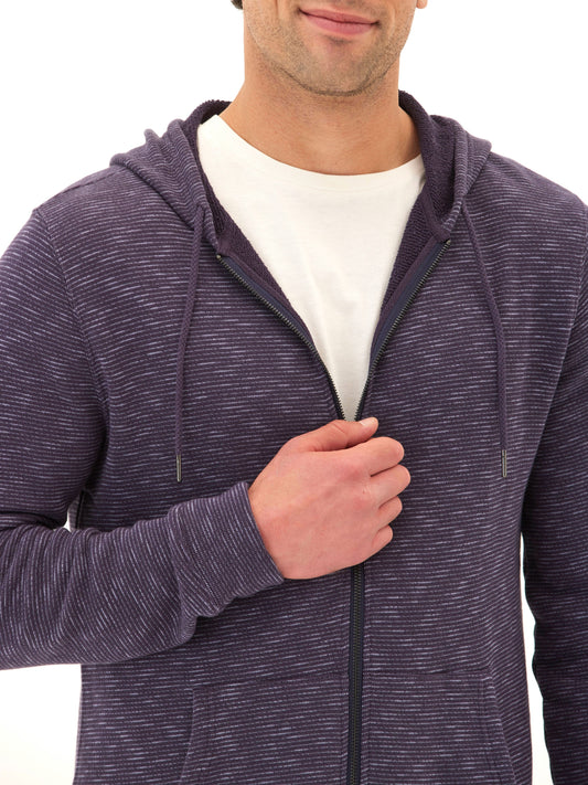Jordyn Stripe Terry Full Zip