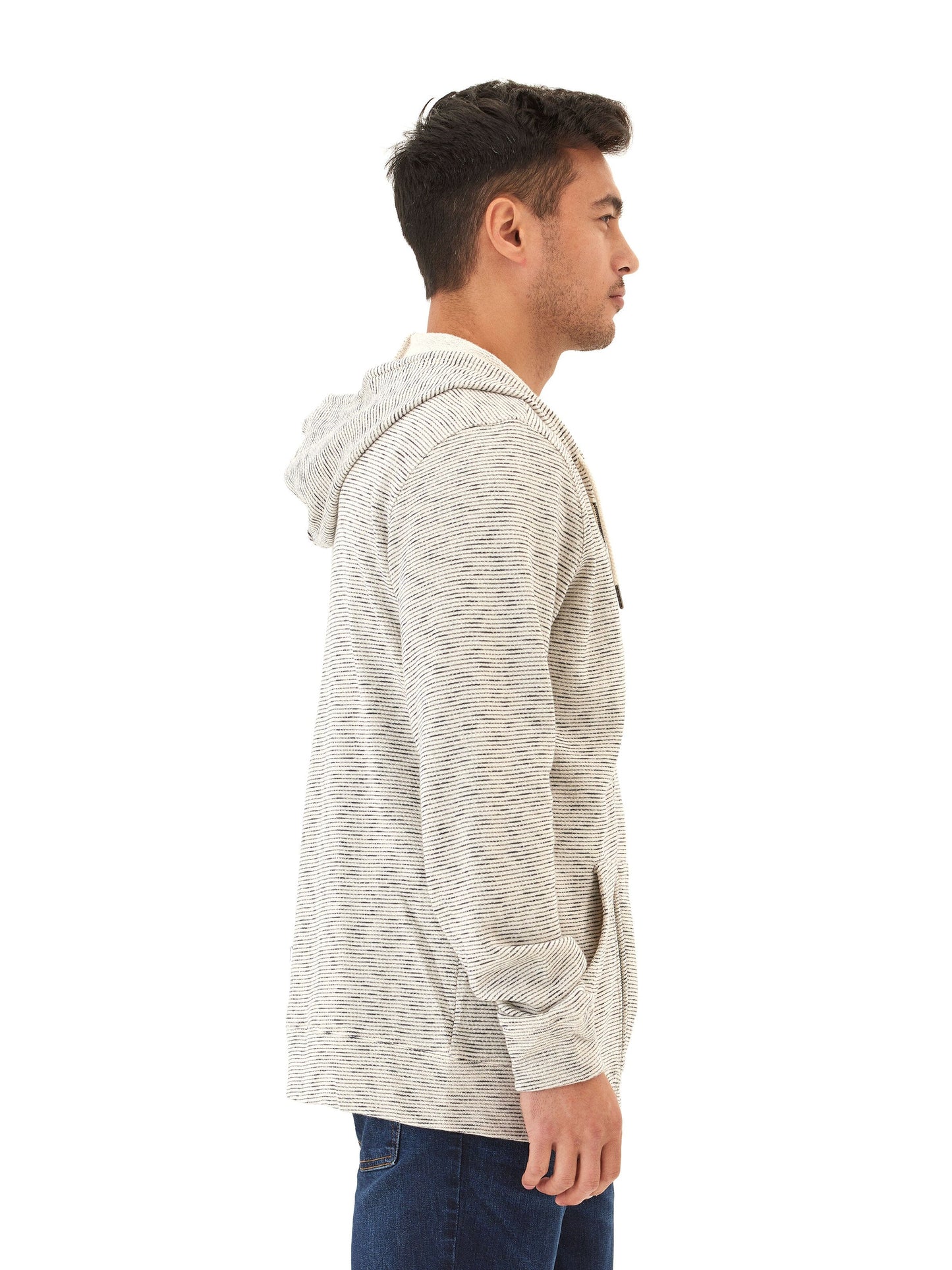 Jordyn Stripe Terry Full Zip