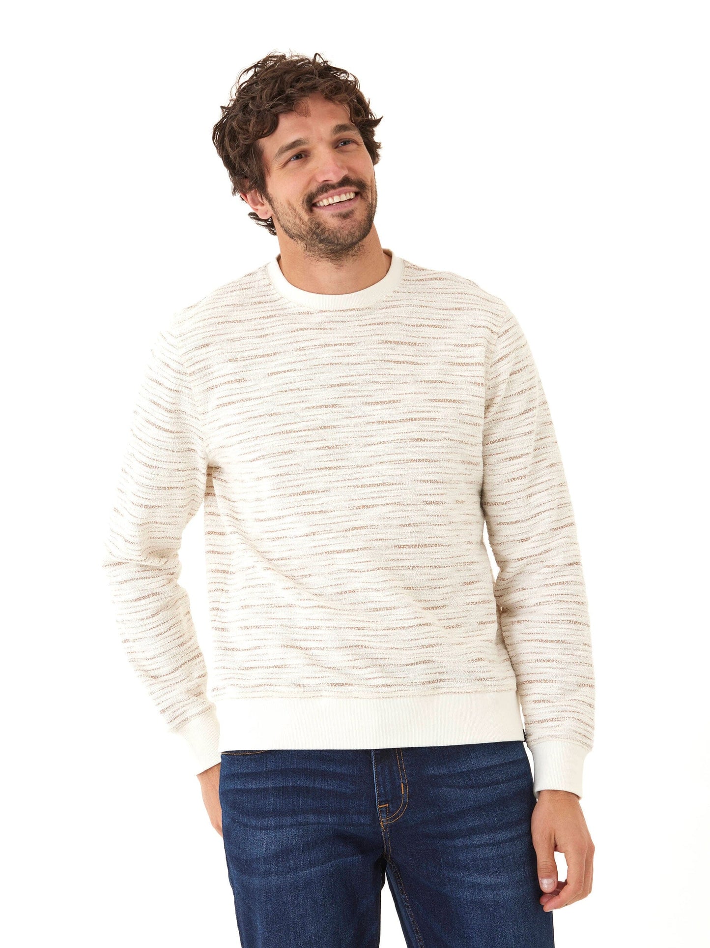 Jovan Shoreline Terry Crew Pullover
