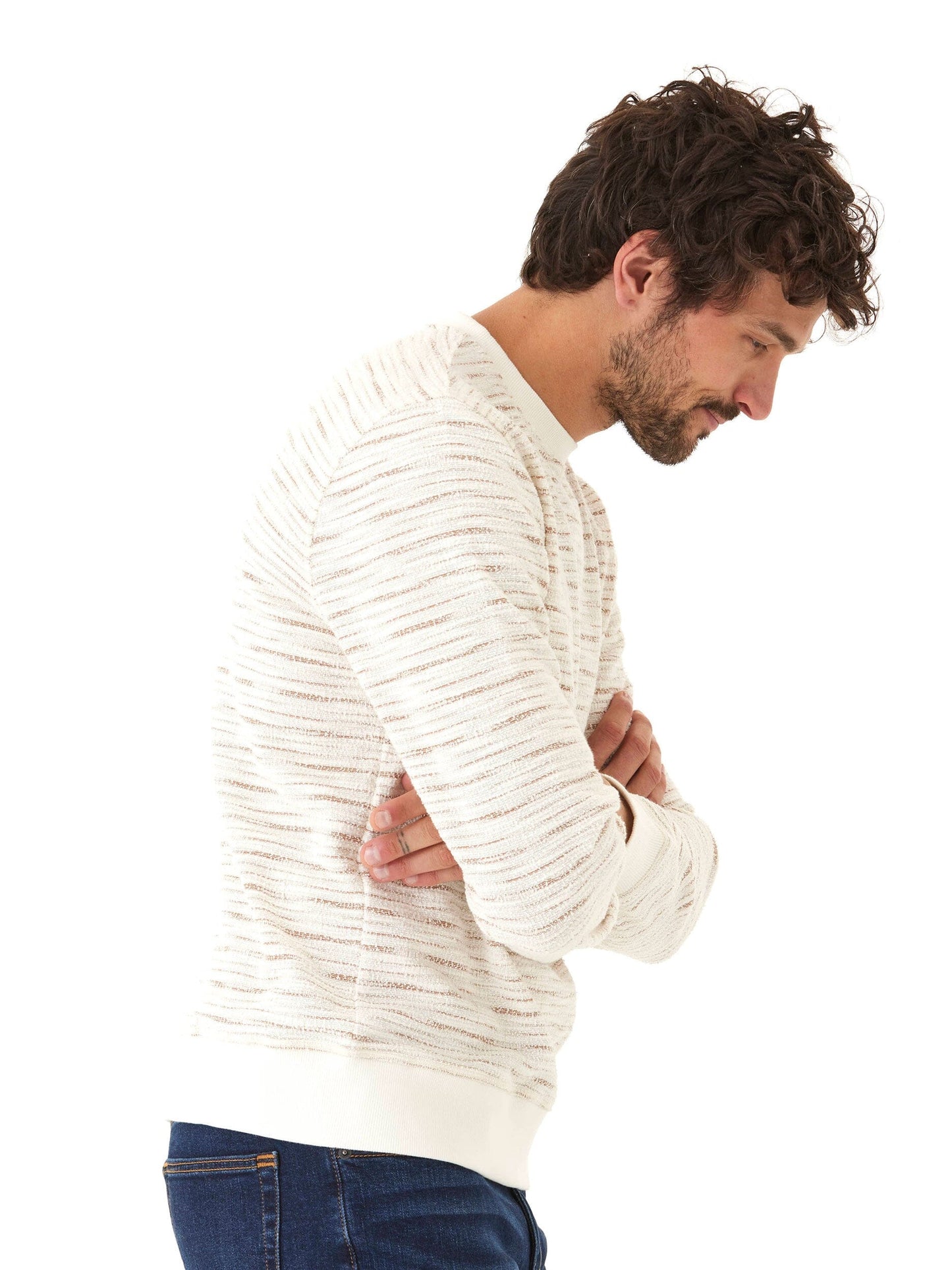 Jovan Shoreline Terry Crew Pullover