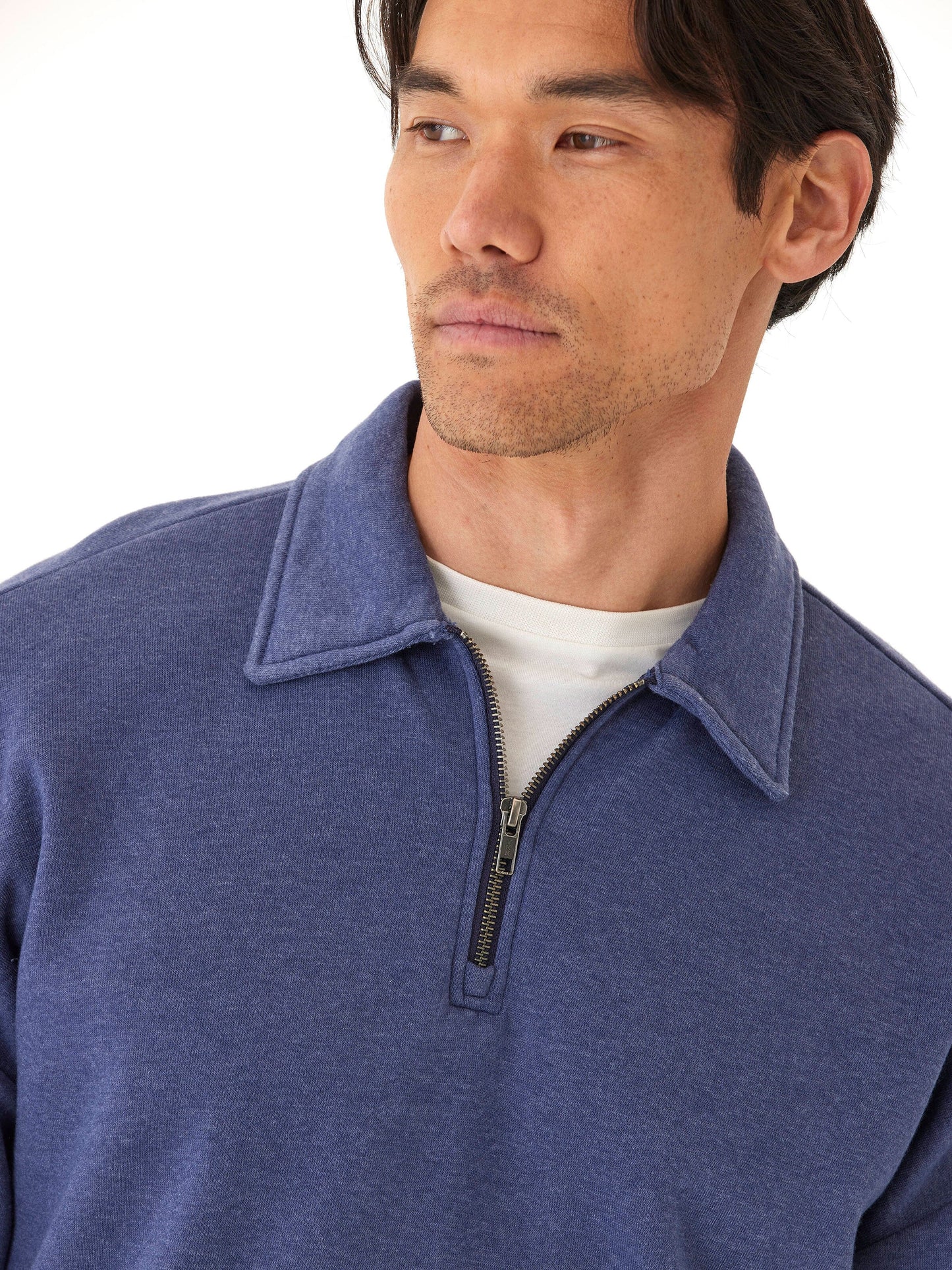Gabe Mineral Wash Fleece 1/4 Zip Pullover