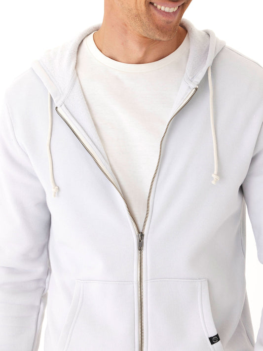 Jordyn Mineral Wash Fleece Full Zip Hoodie