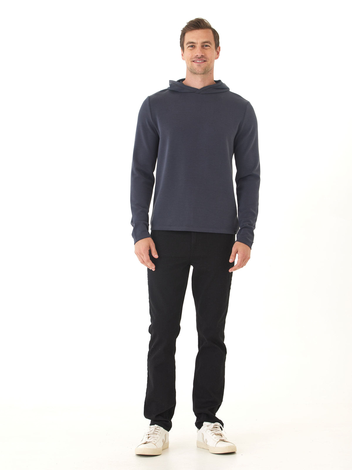 Dex Sueded Modal Pullover Hoodie