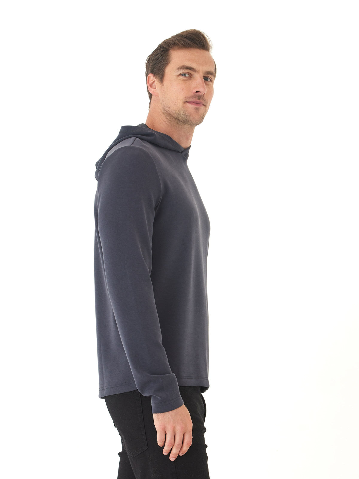 Dex Sueded Modal Pullover Hoodie