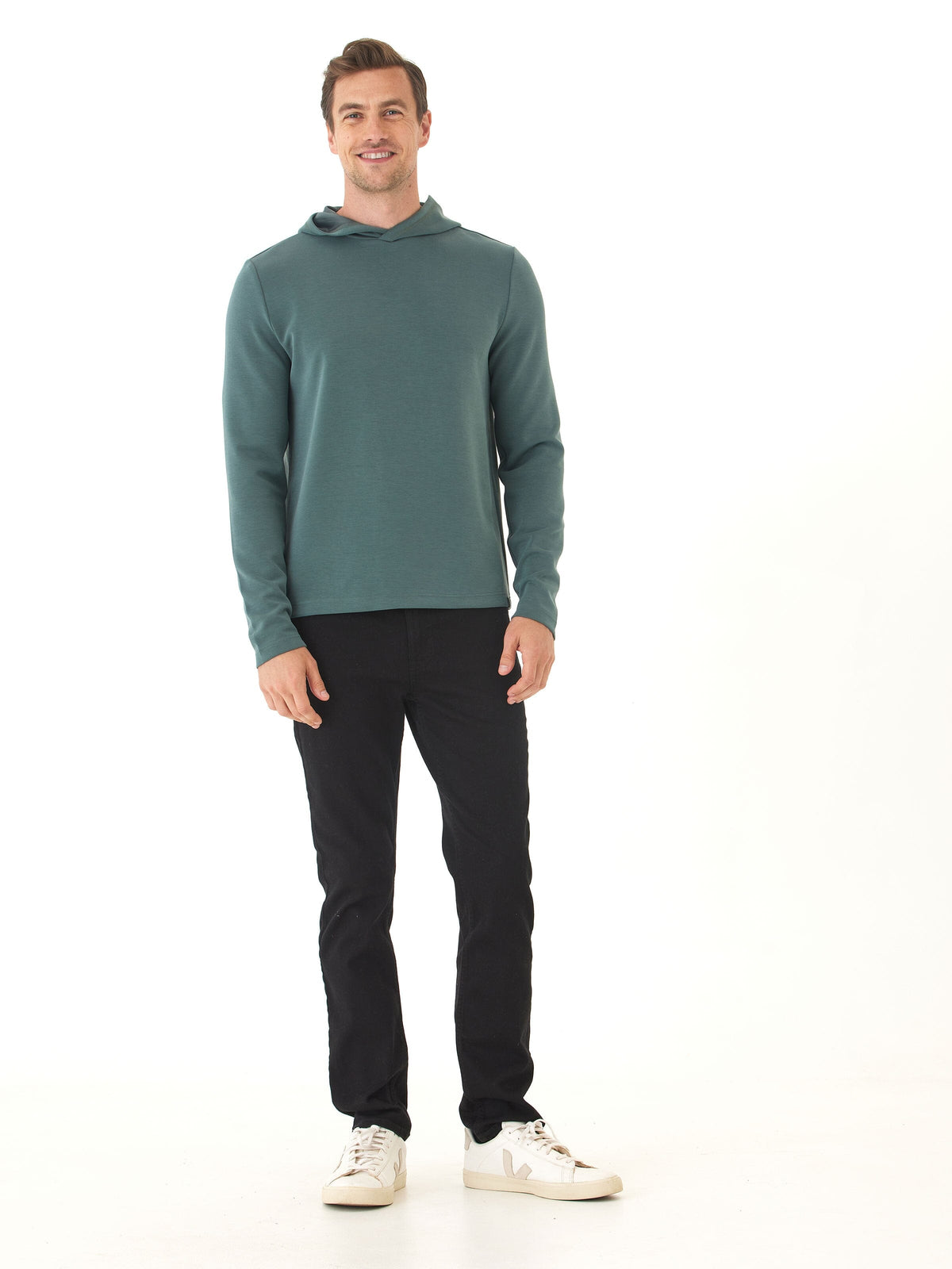 Dex Sueded Modal Pullover Hoodie