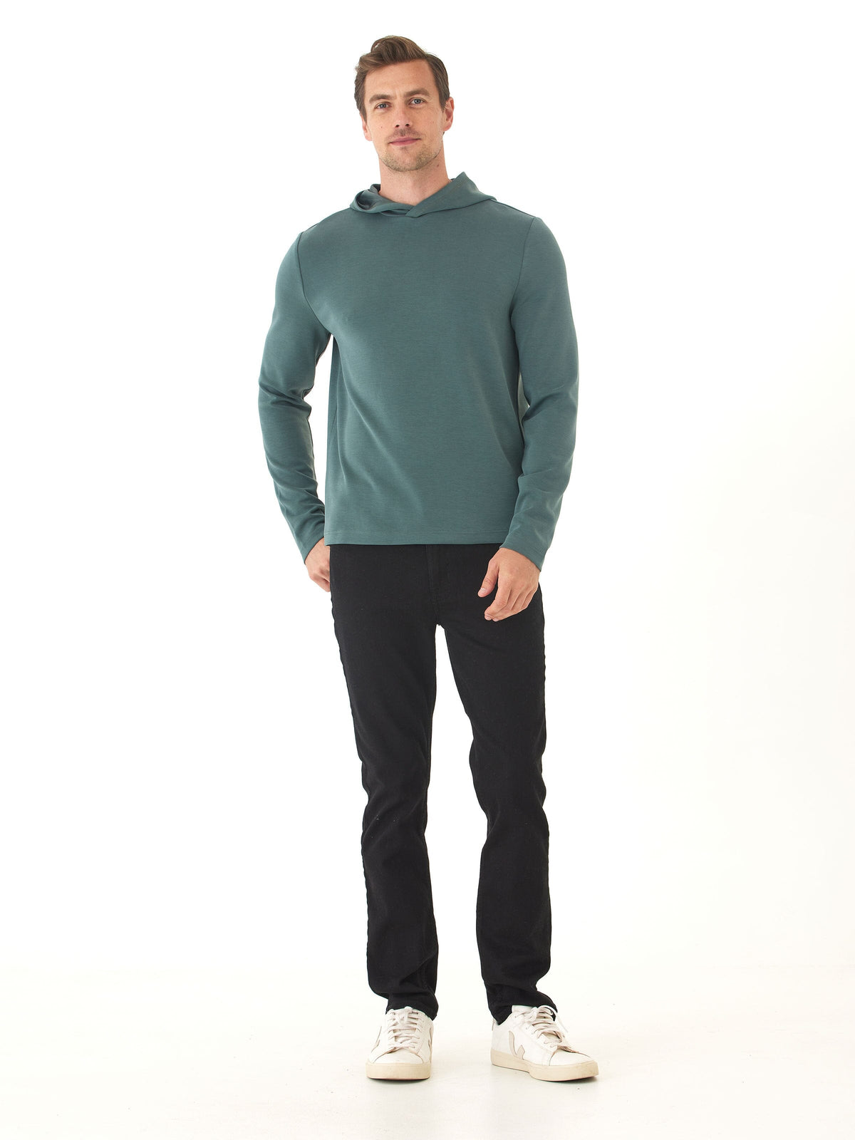 Dex Sueded Modal Pullover Hoodie