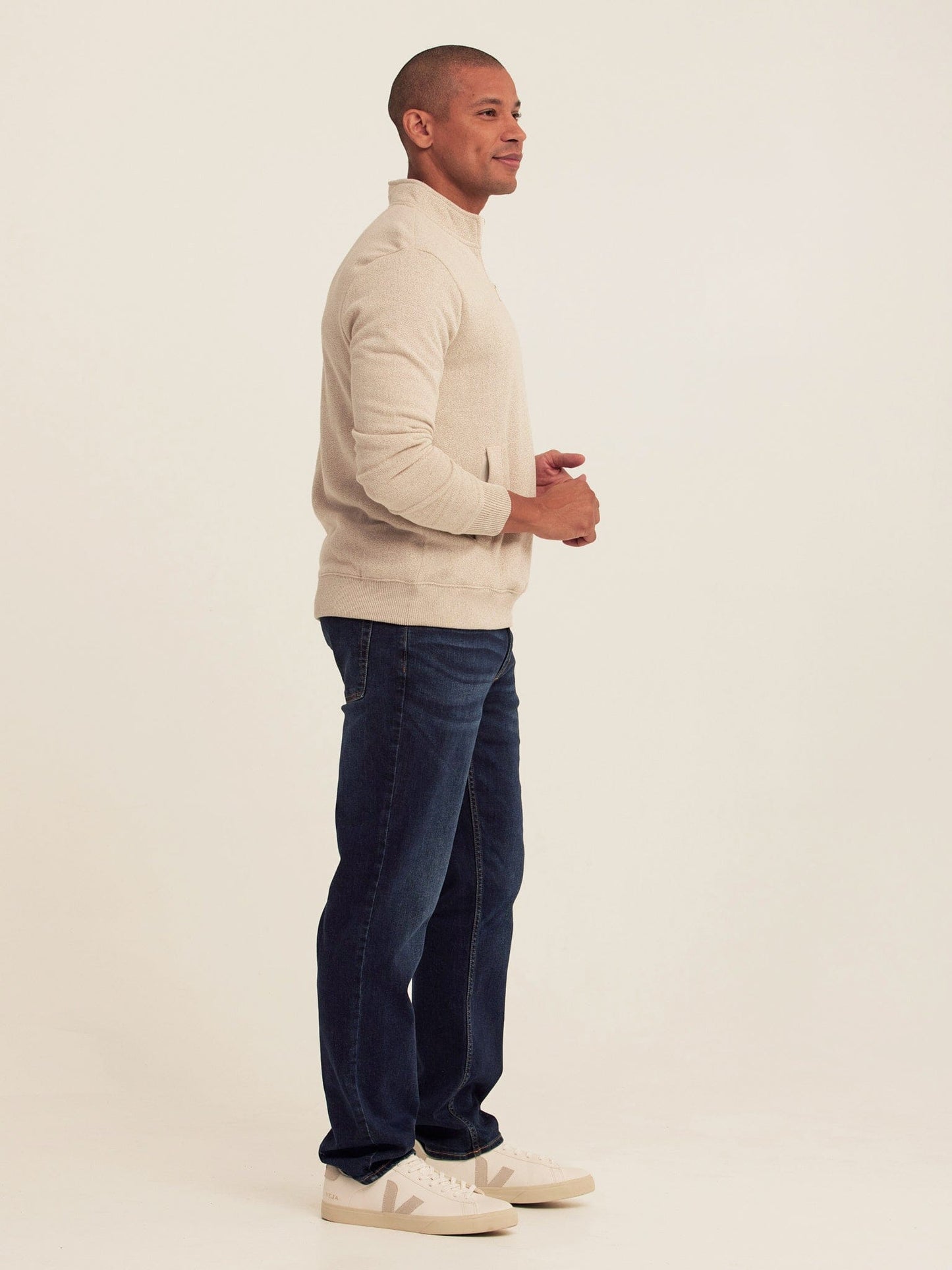 Greg Eco Fleece Quarter Zip Pullover