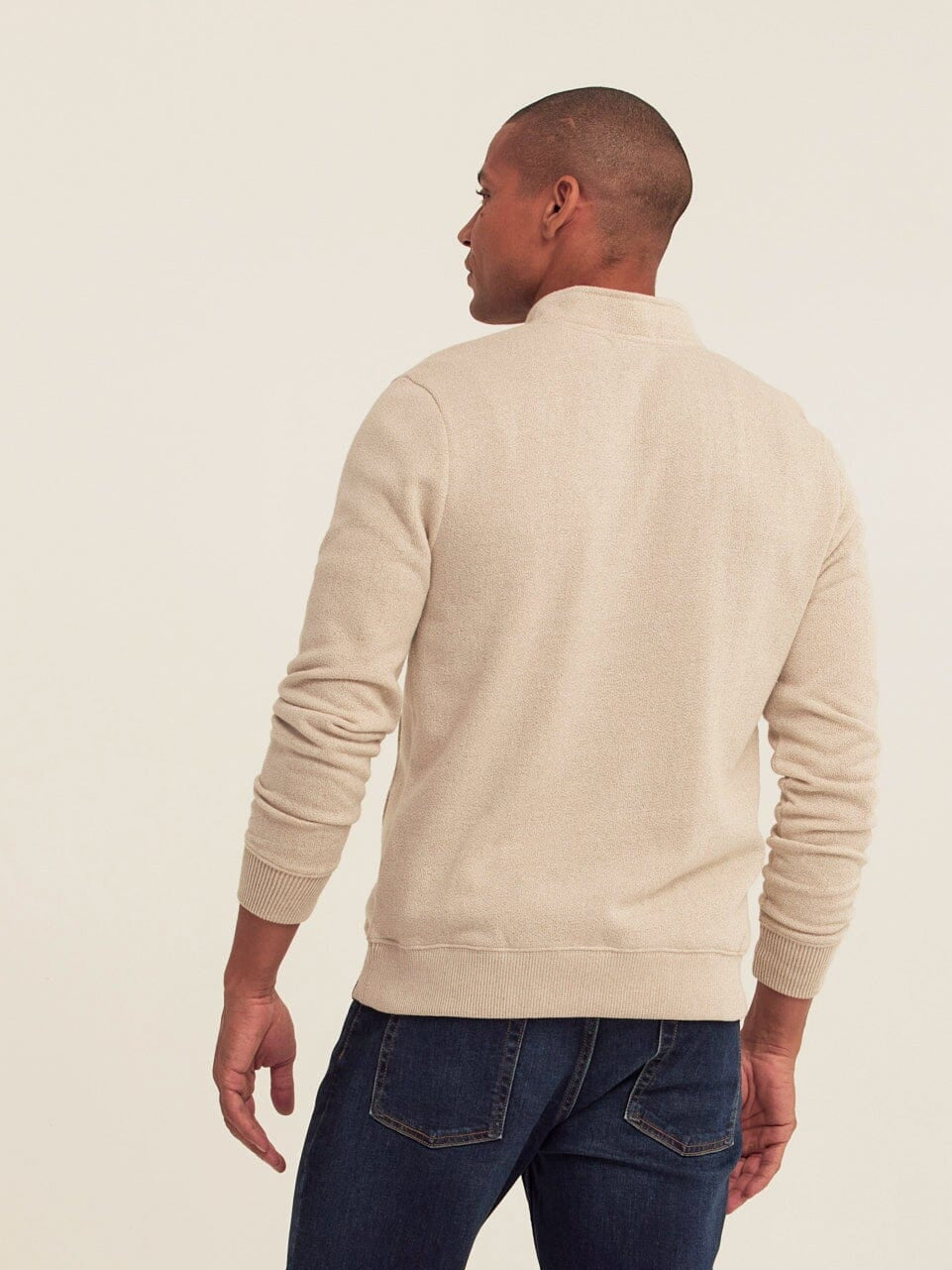 Greg Eco Fleece Quarter Zip Pullover