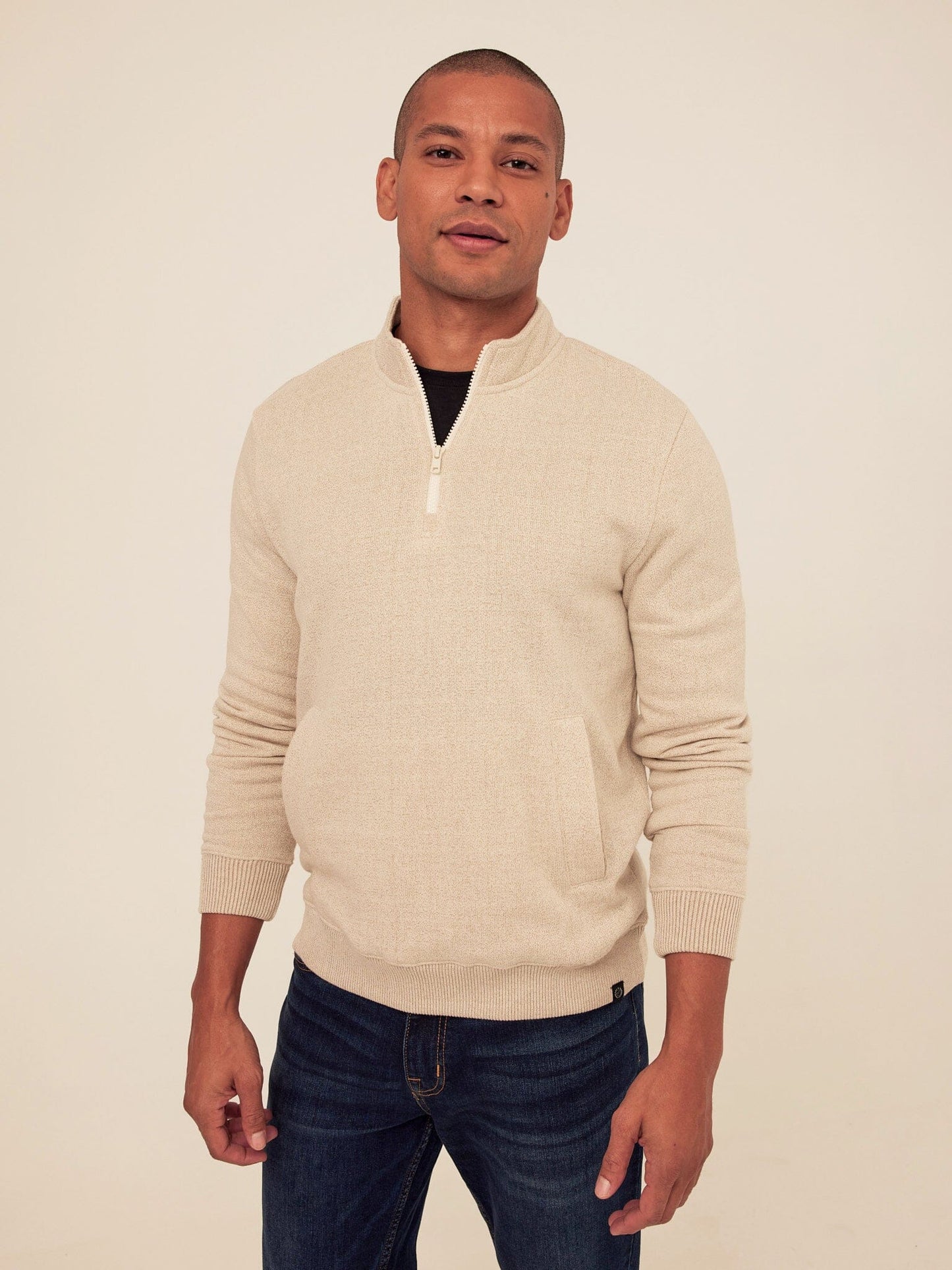Greg Eco Fleece Quarter Zip Pullover