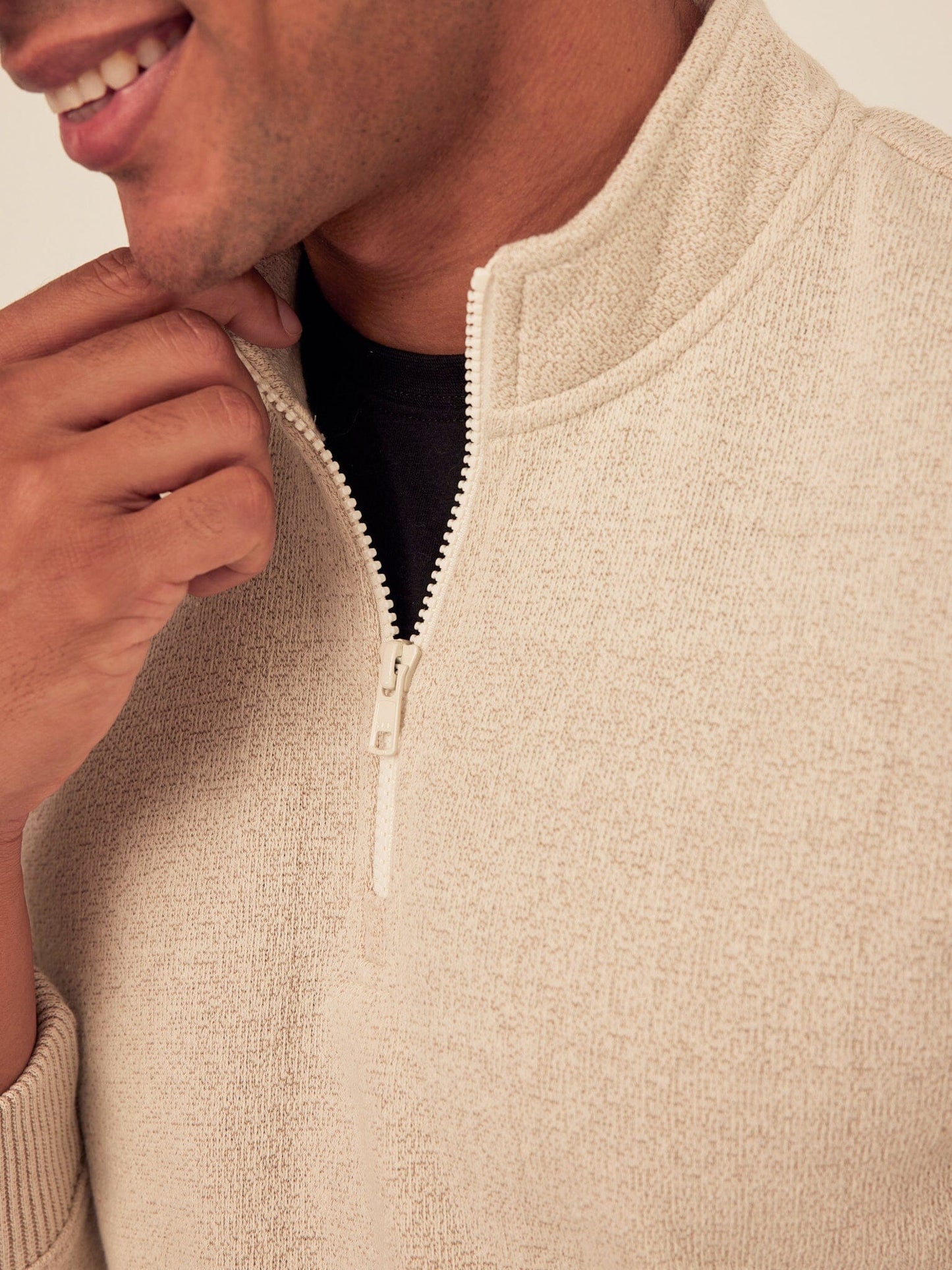 Greg Eco Fleece Quarter Zip Pullover