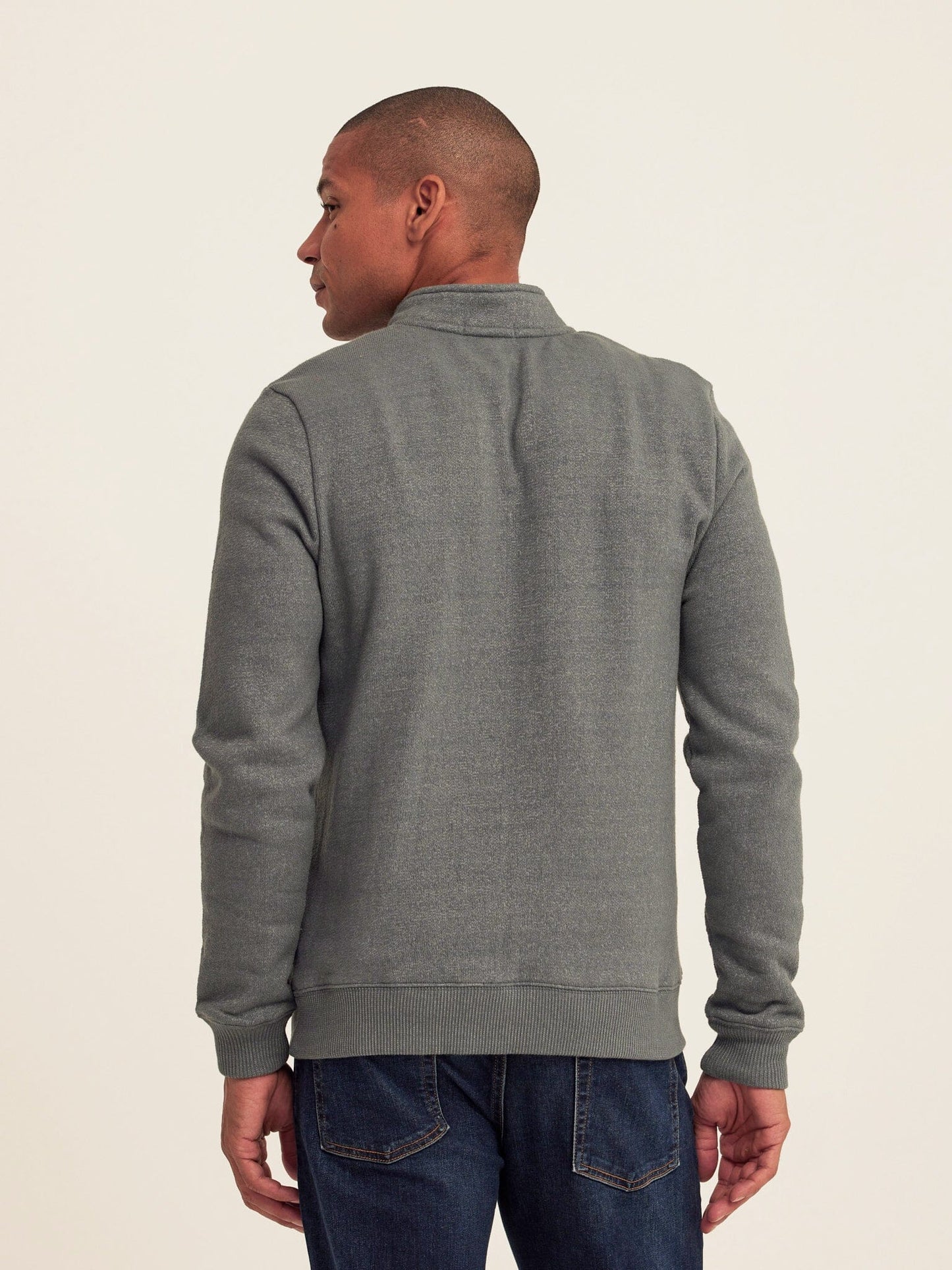 Greg Eco Fleece Quarter Zip Pullover