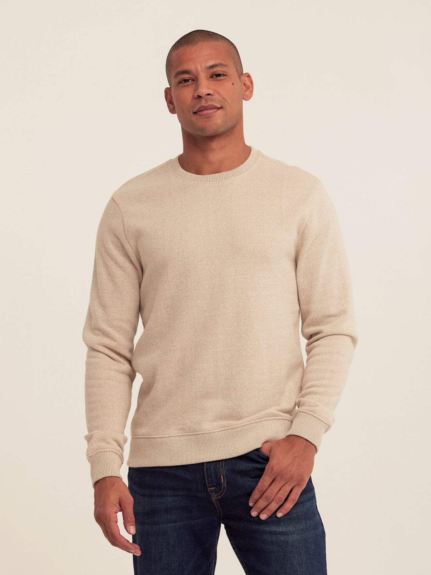 Corey Eco Fleece Crew Sweatshirt