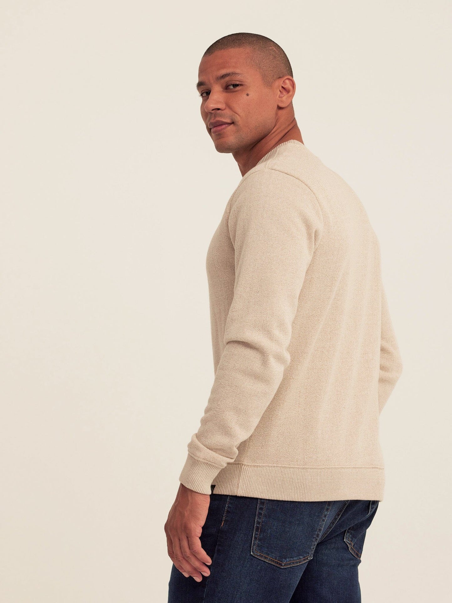Corey Eco Fleece Crew Sweatshirt