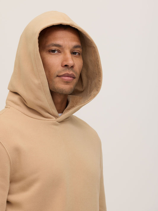 Geno Corduroy Mix Hoodie