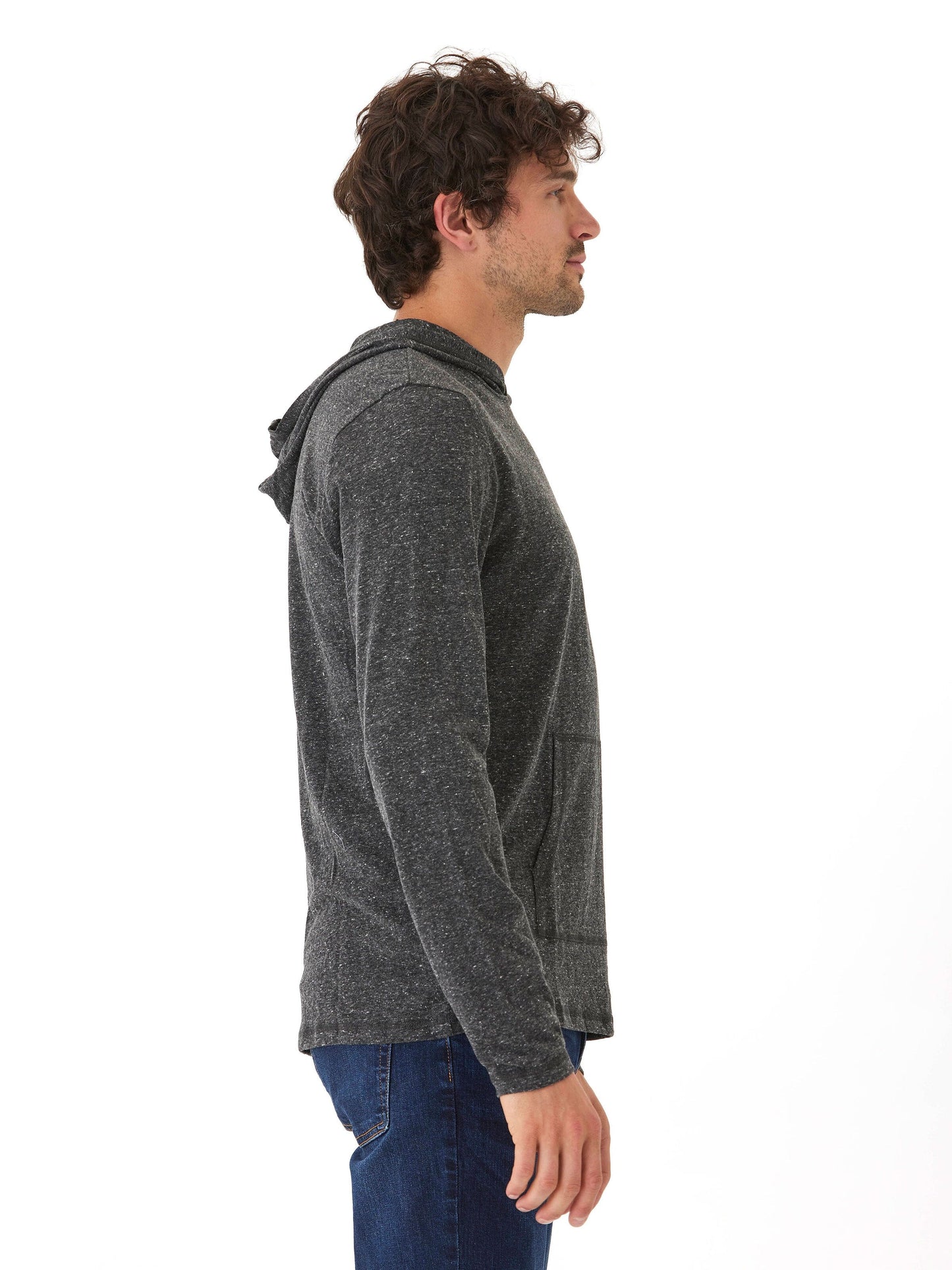 Long Sleeve Triblend Tee Shirt Hoodie