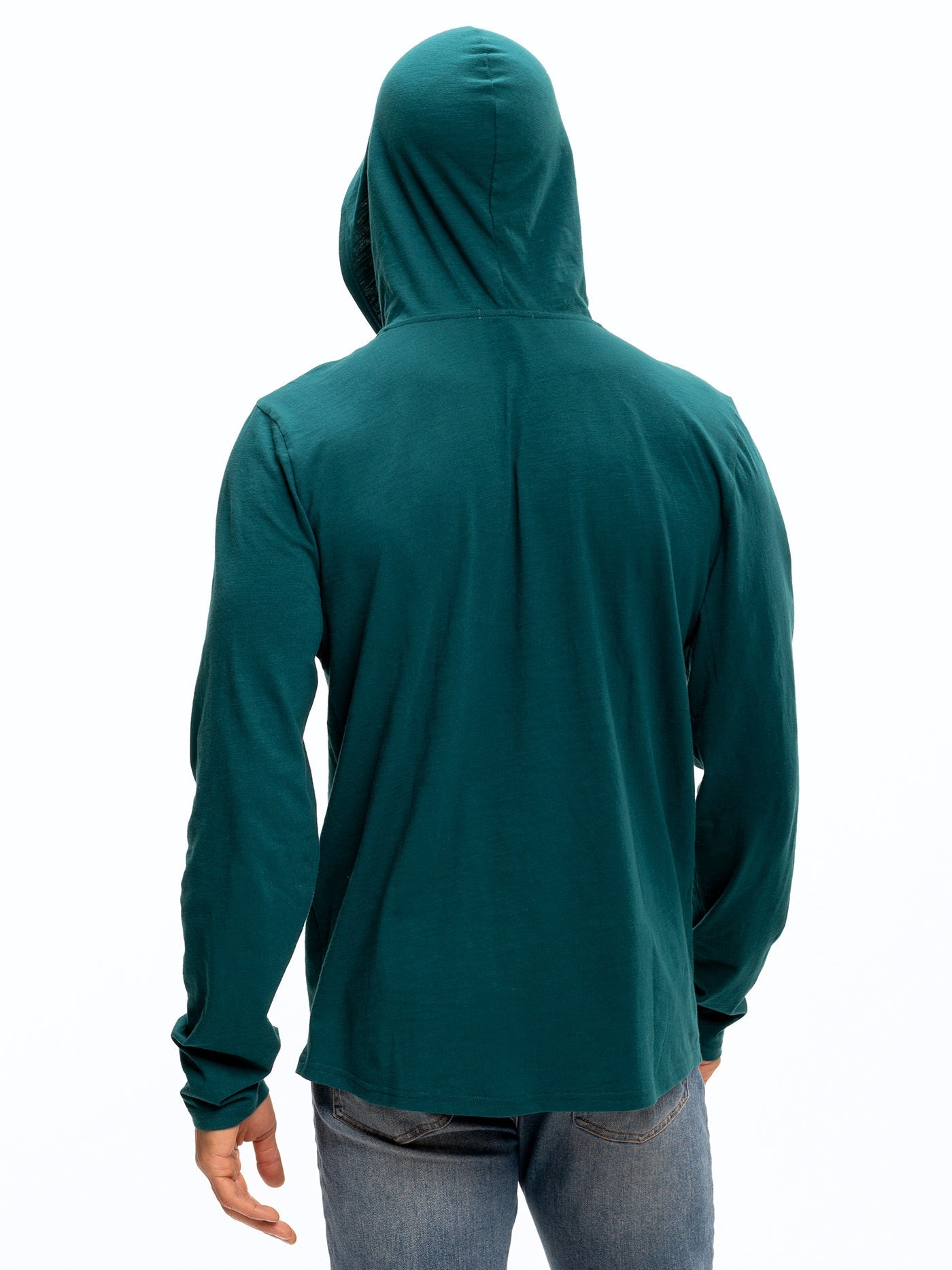 Slub Jersey Pullover Hoodie