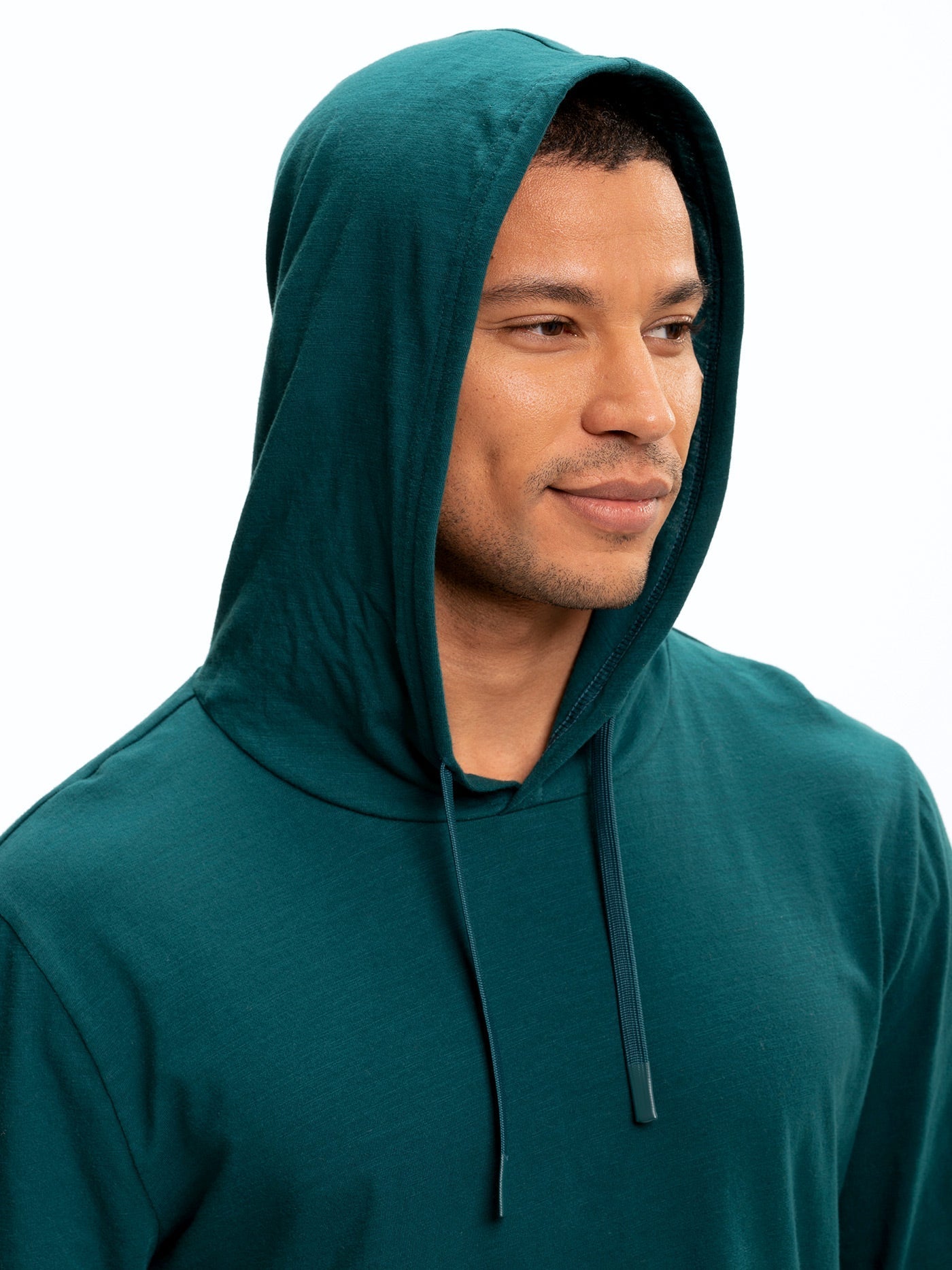 Slub Jersey Pullover Hoodie