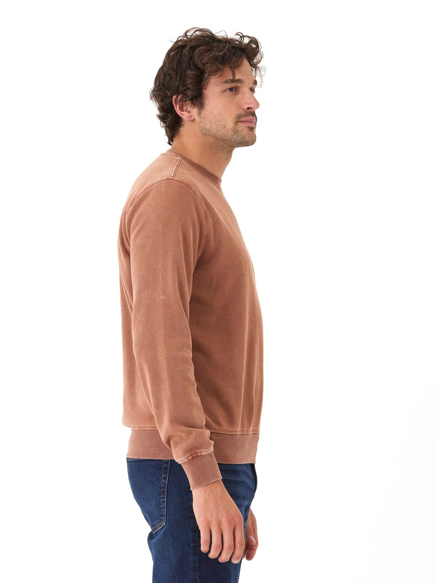 Mineral Wash Fleece Crew