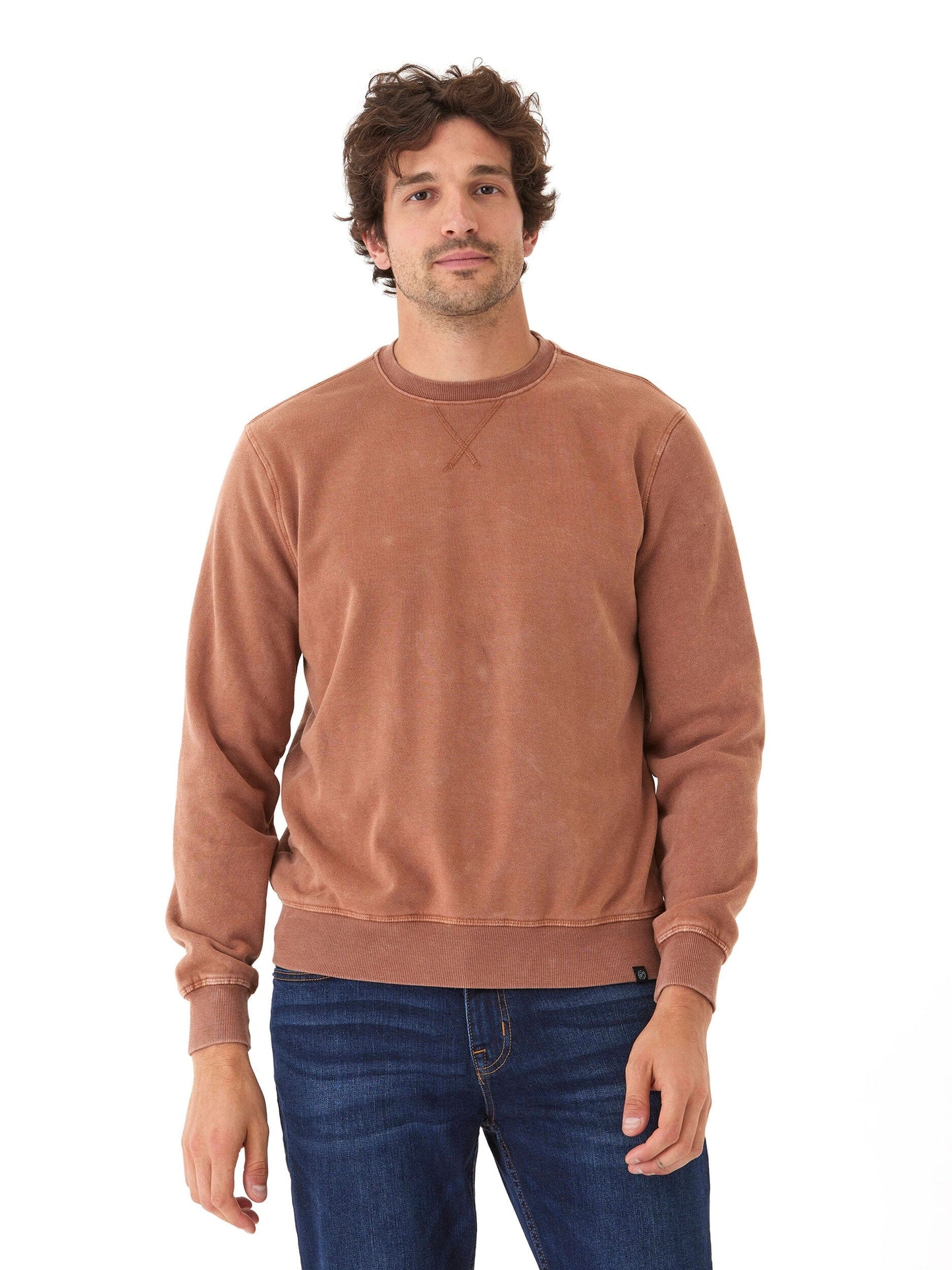 Mineral Wash Fleece Crew