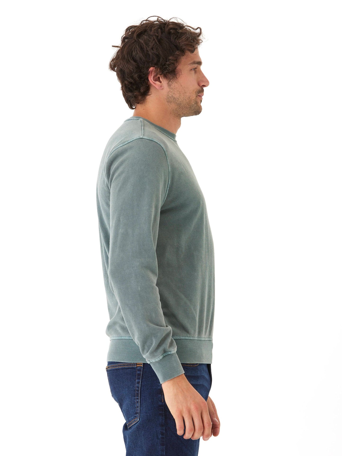 Mineral Wash Fleece Crew