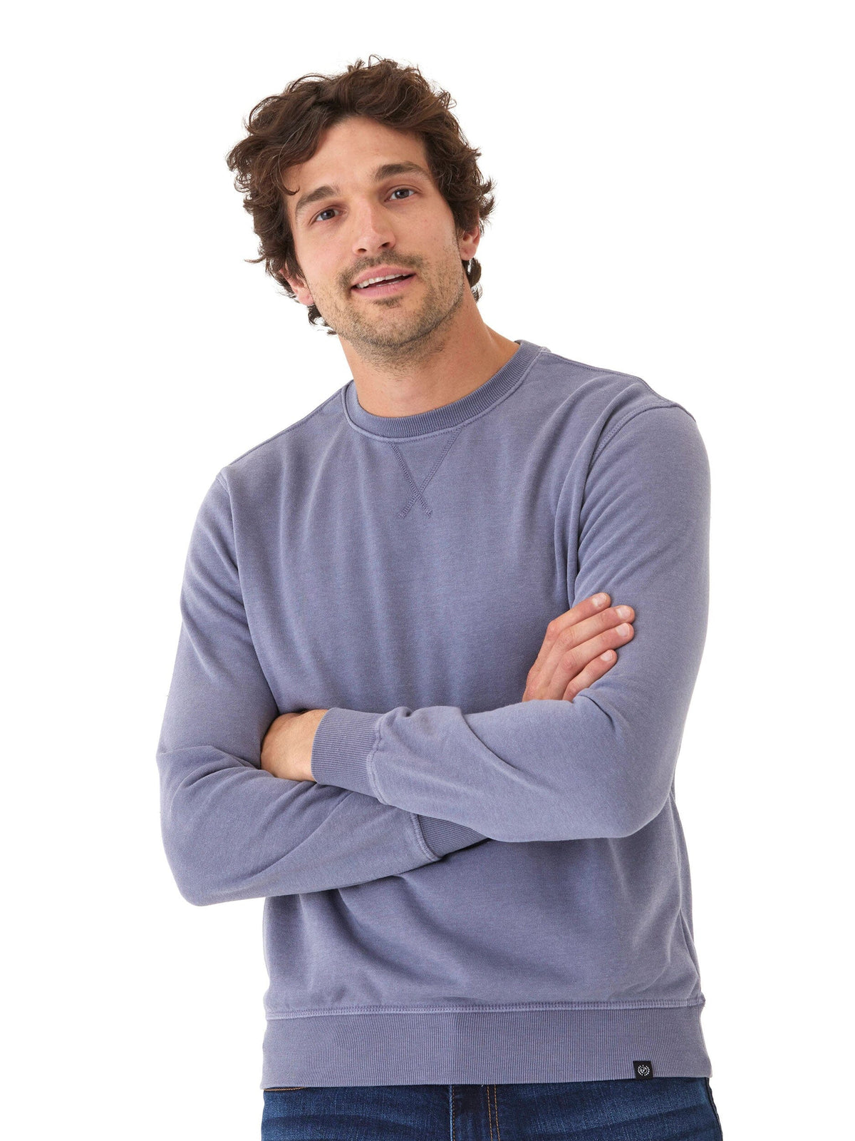 Mineral Wash Fleece Crew