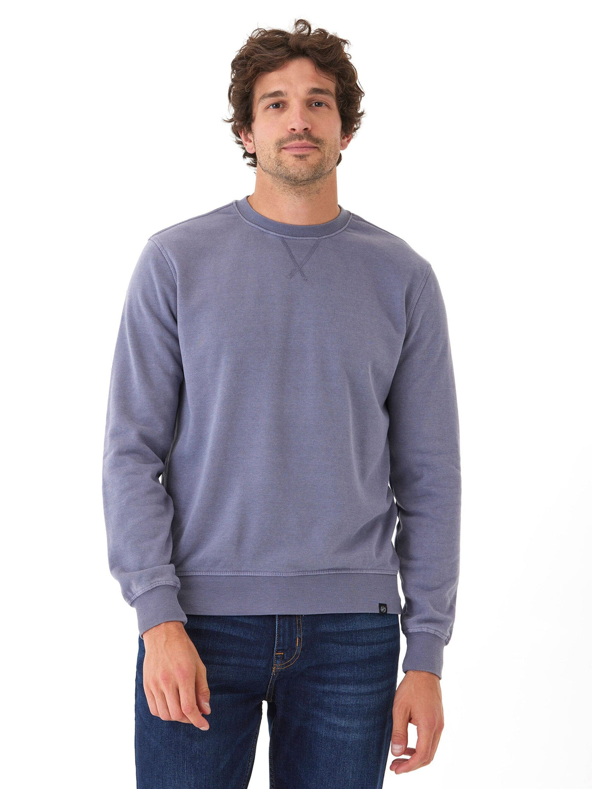 Mineral Wash Fleece Crew