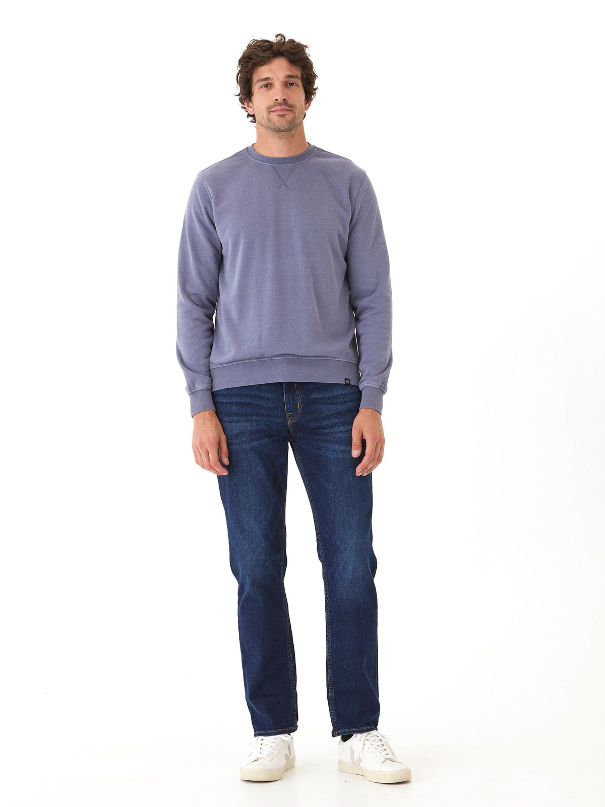 Mineral Wash Fleece Crew
