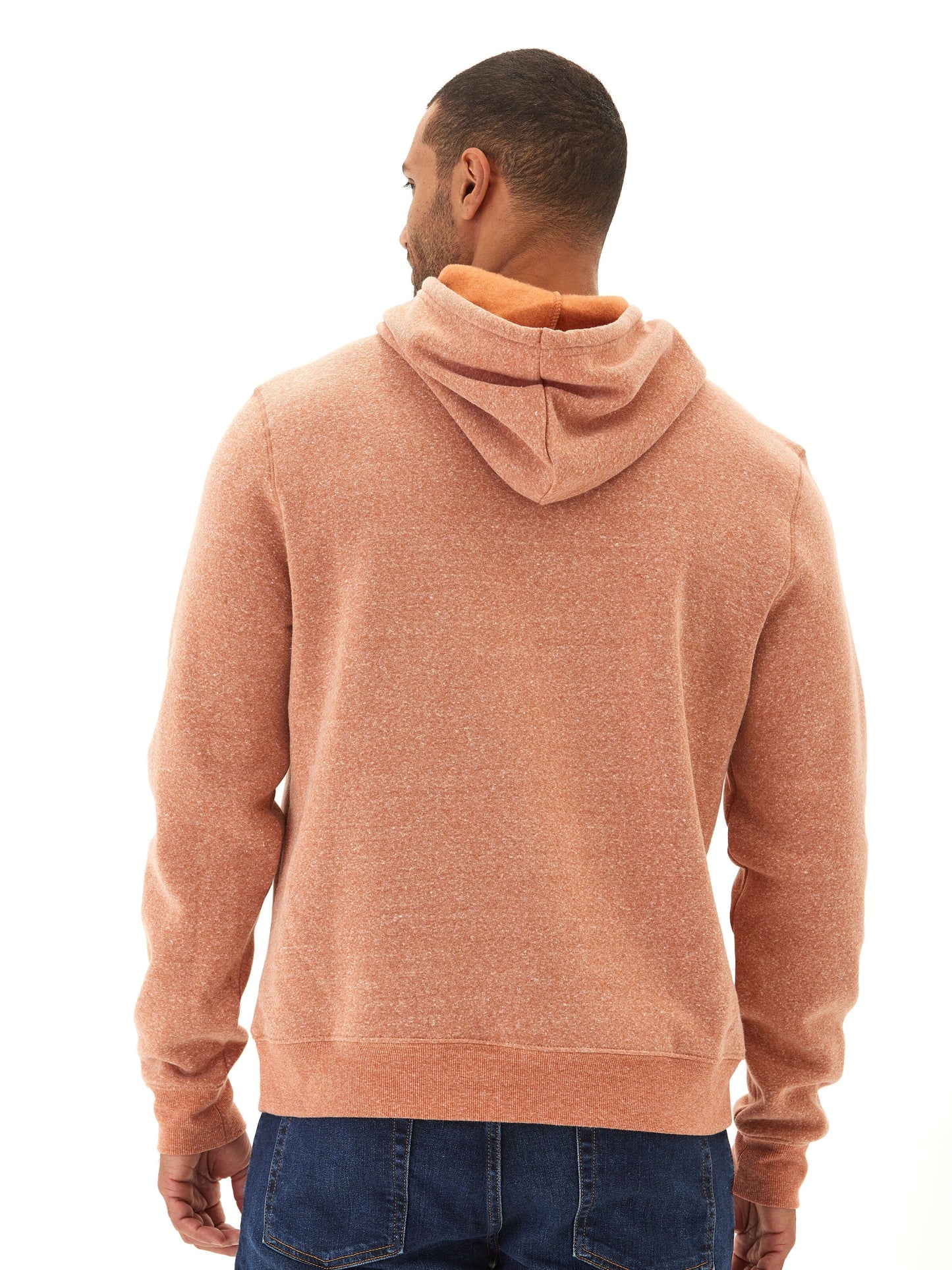 Embroidered Triblend Fleece Hoodie