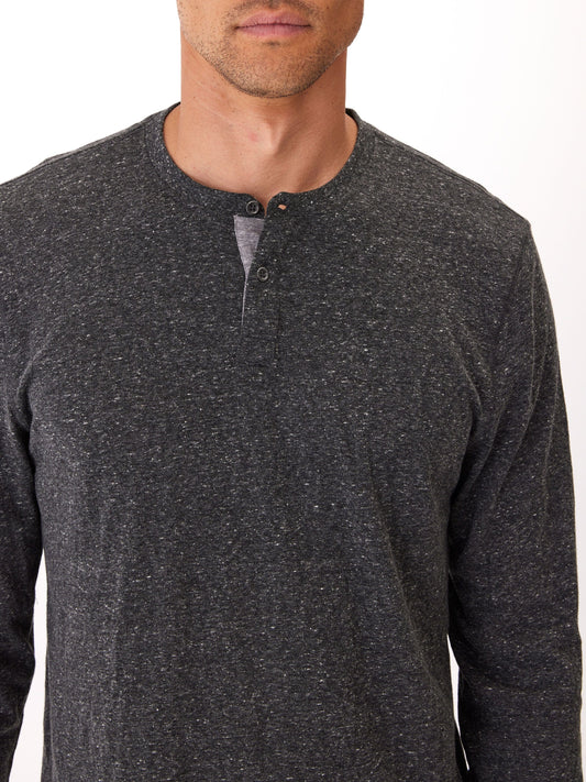 Baseline Long Sleeve Triblend Henley