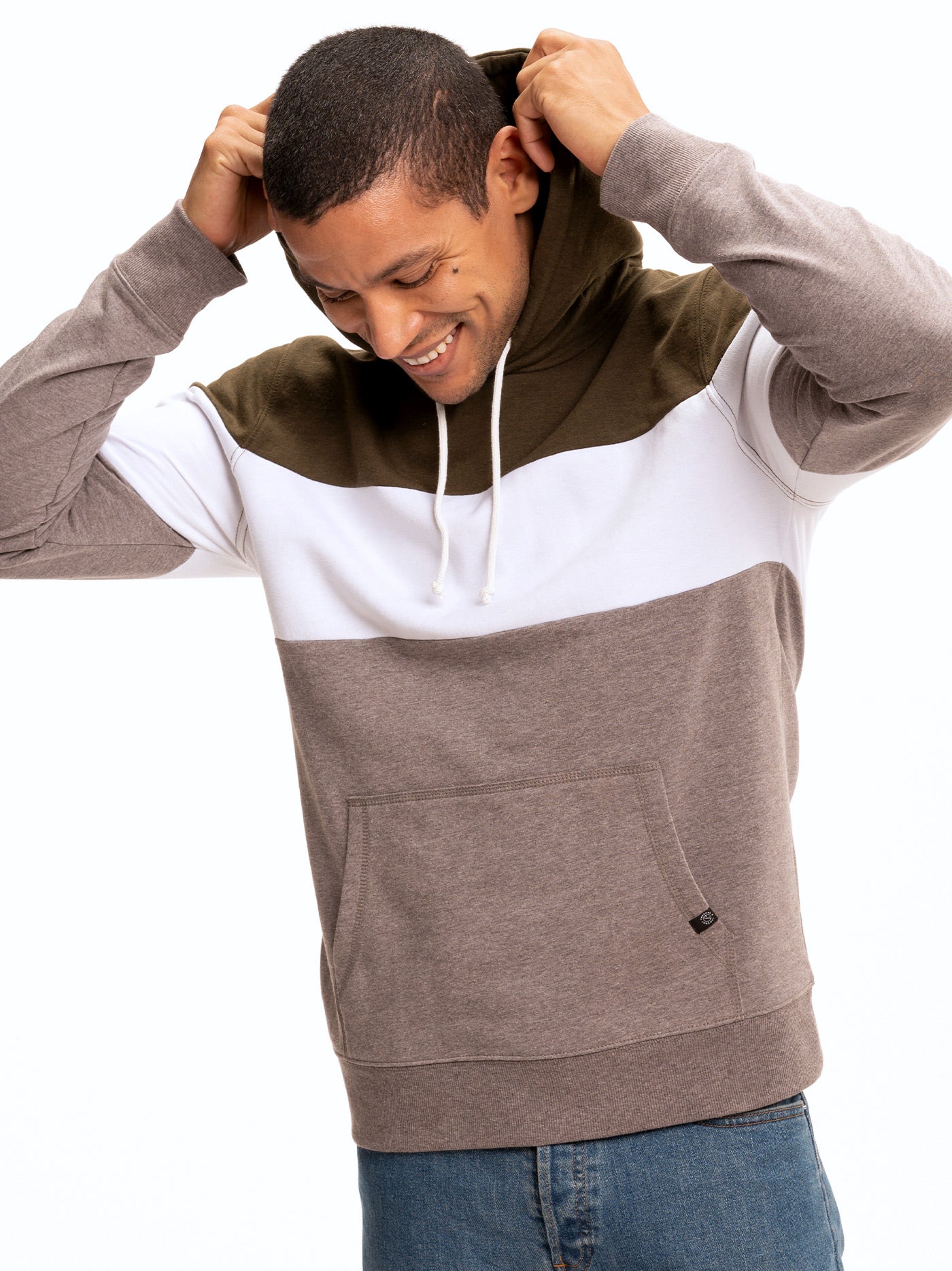 Romero Colorblock Pullover Hoodie