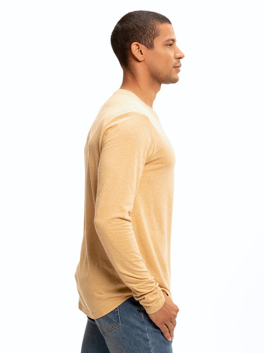 Kye Triblend Long Sleeve Crew