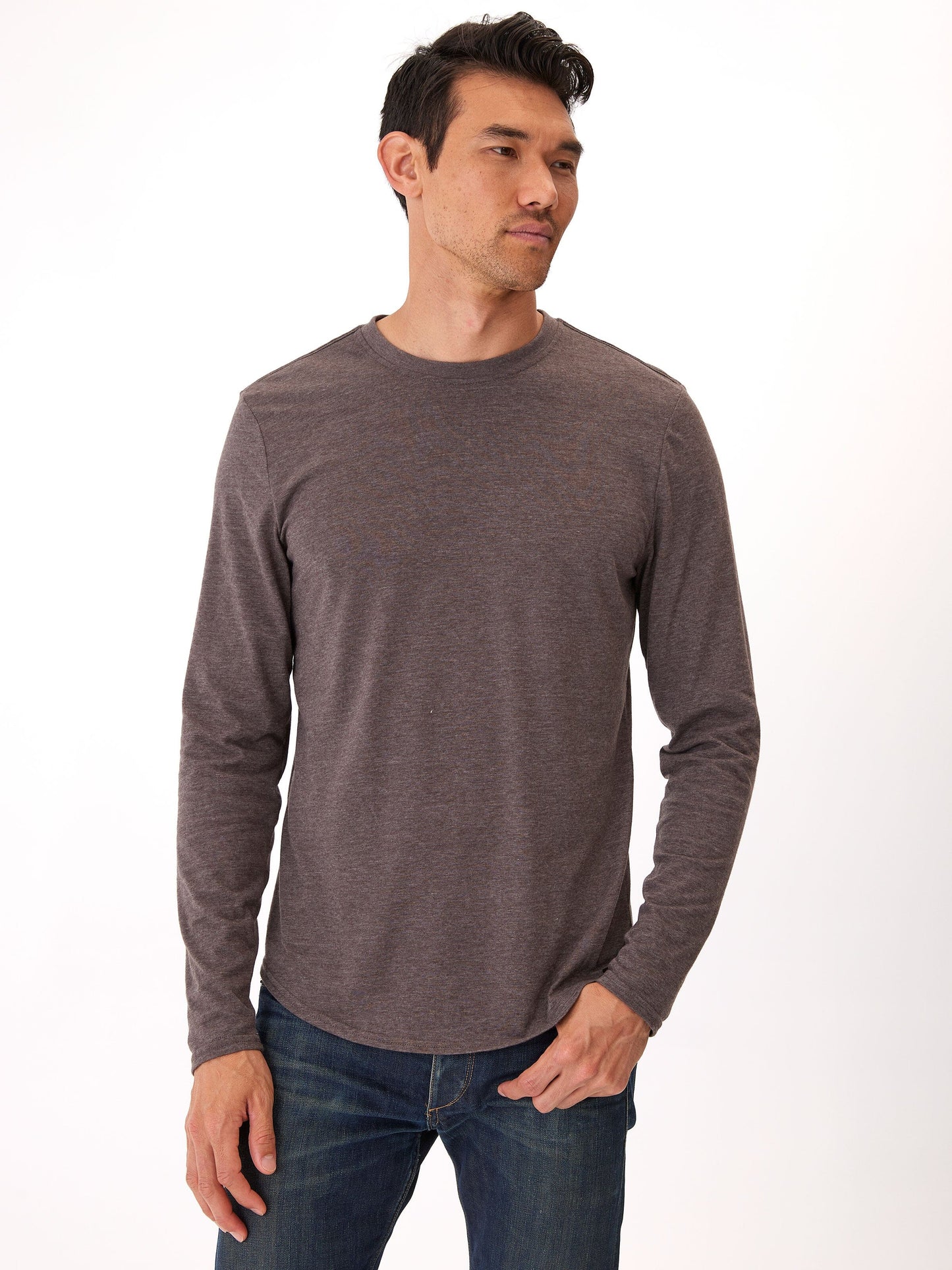 Kye Triblend Long Sleeve Crew