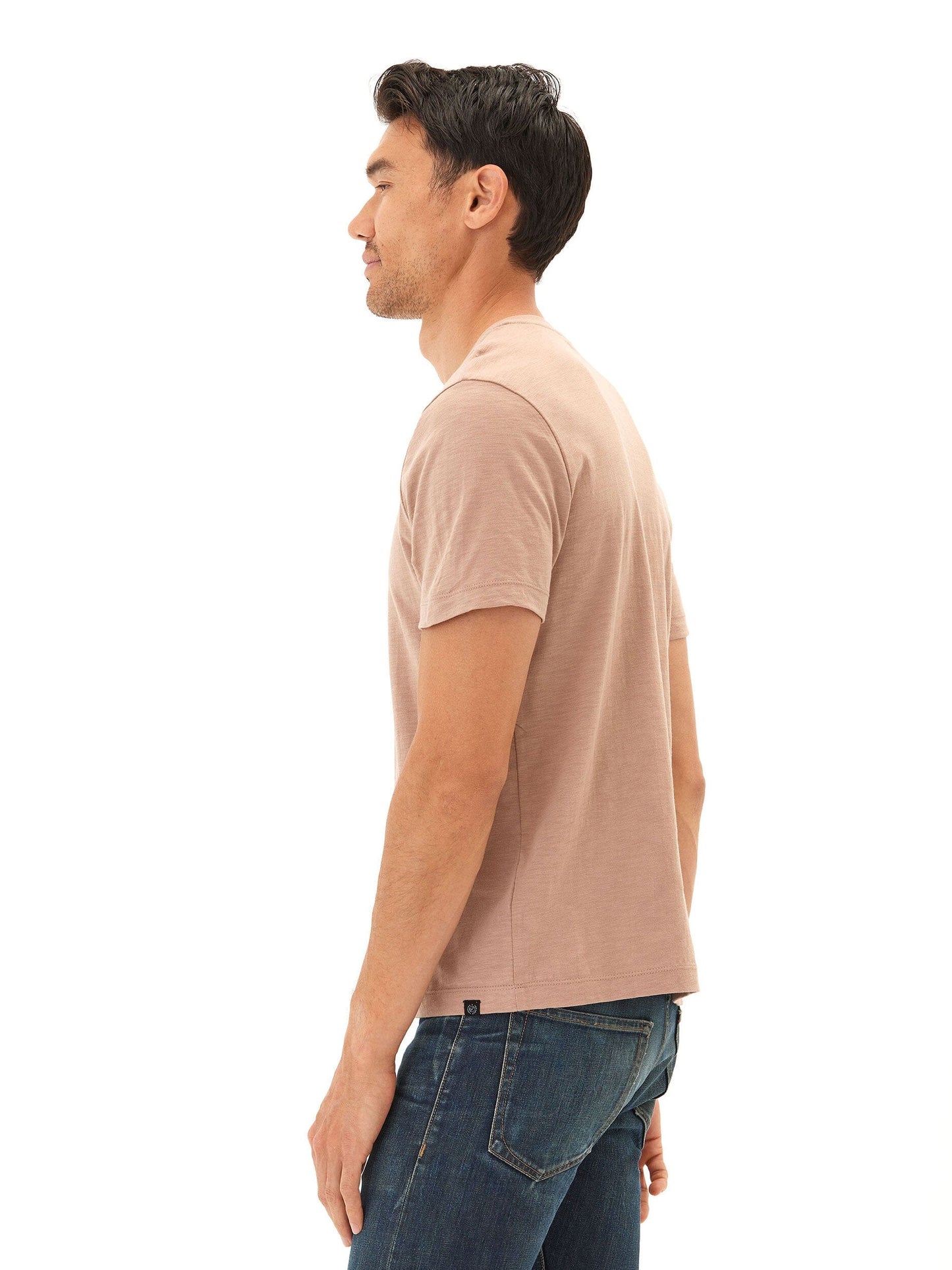 Slub Jersey V-Neck Tee