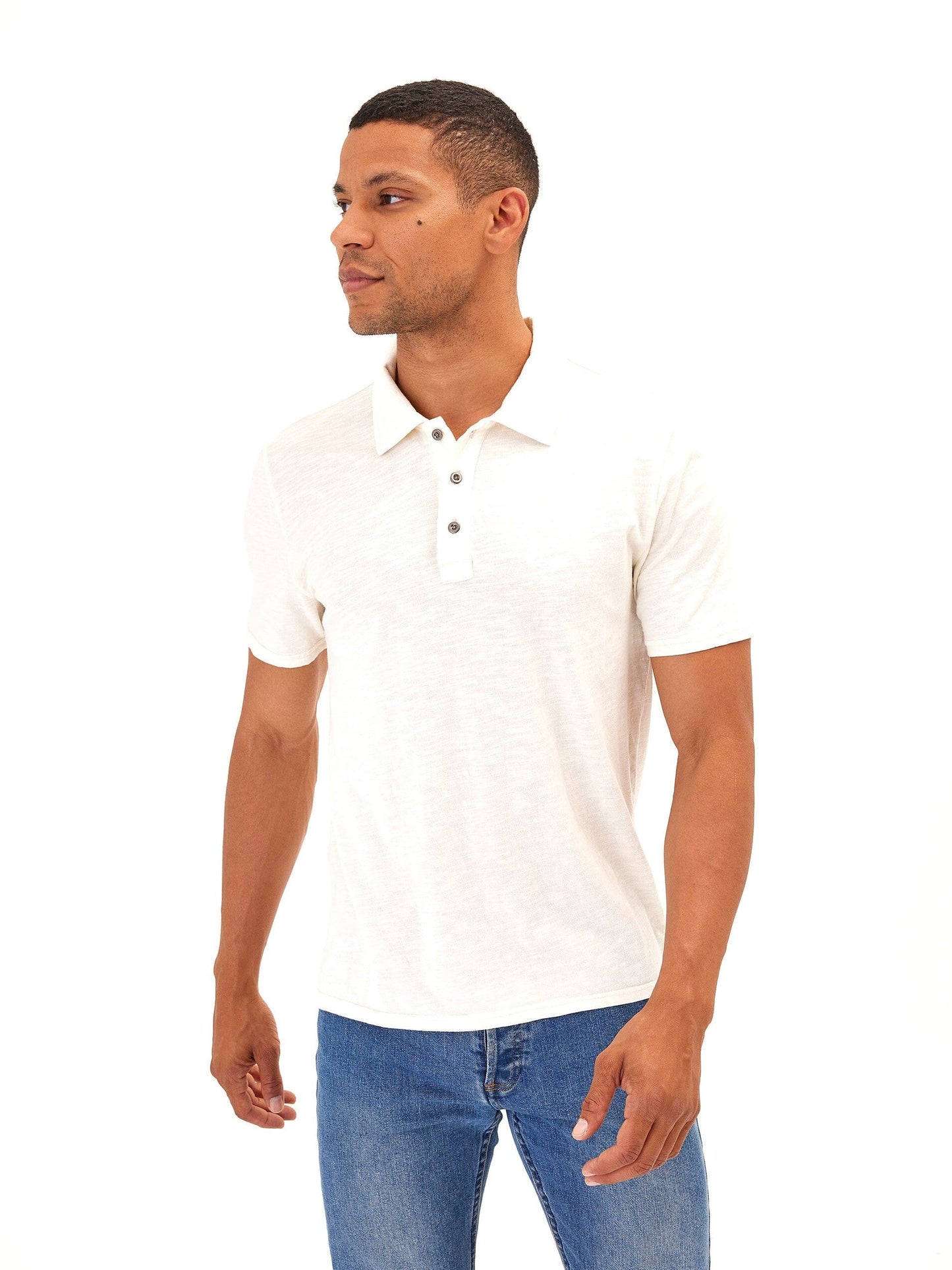 Slub Jersey Polo
