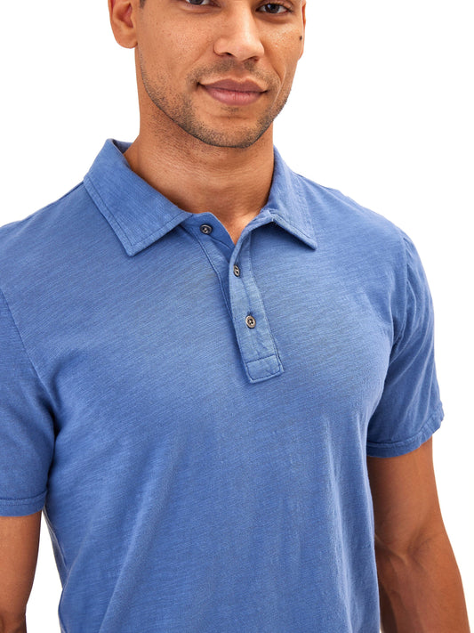Slub Jersey Polo