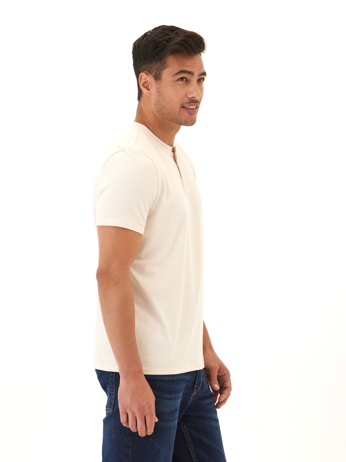 Frederick Luxe Jersey 2 Button Henley