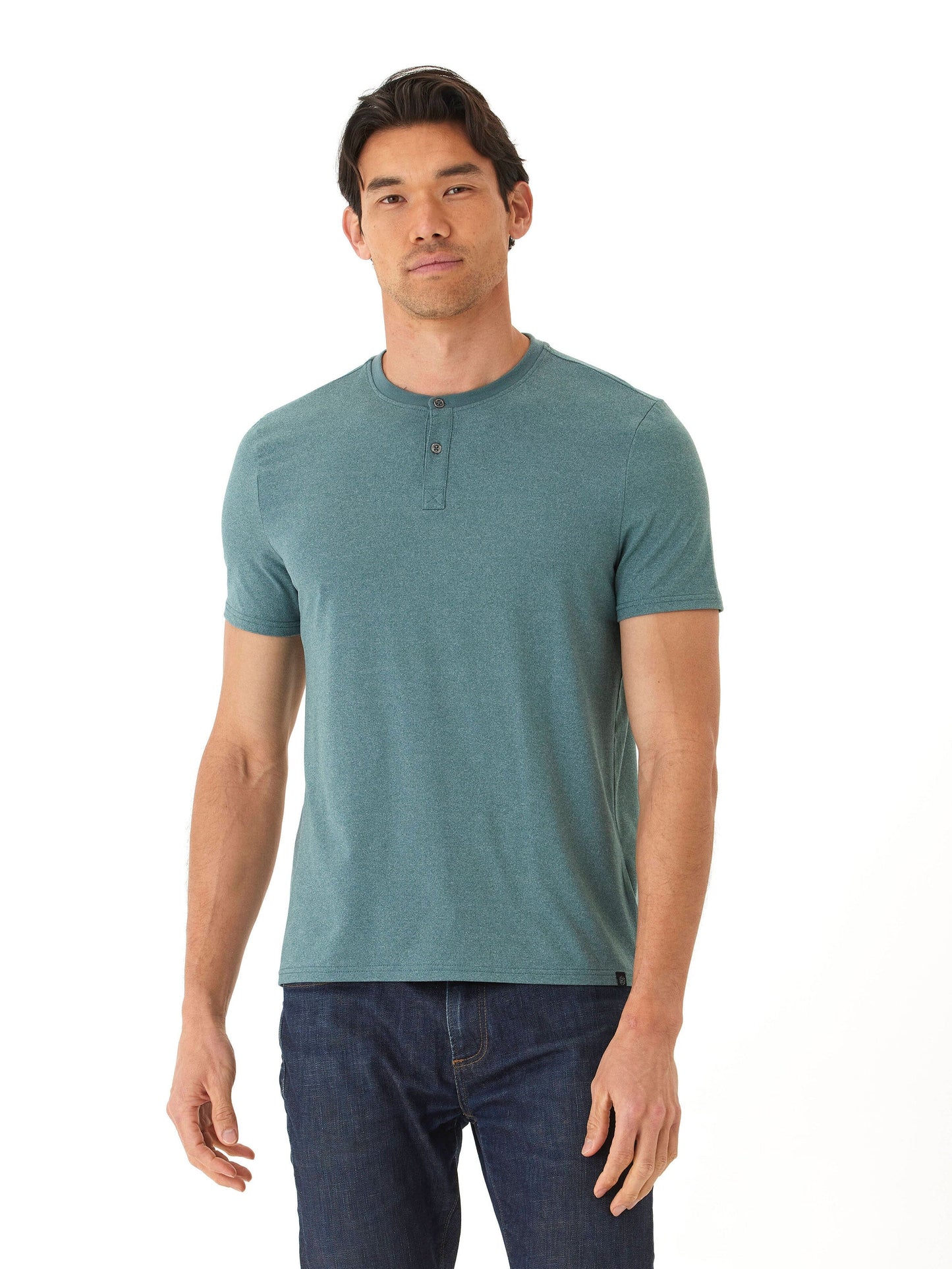 Frederick Luxe Jersey 2 Button Henley