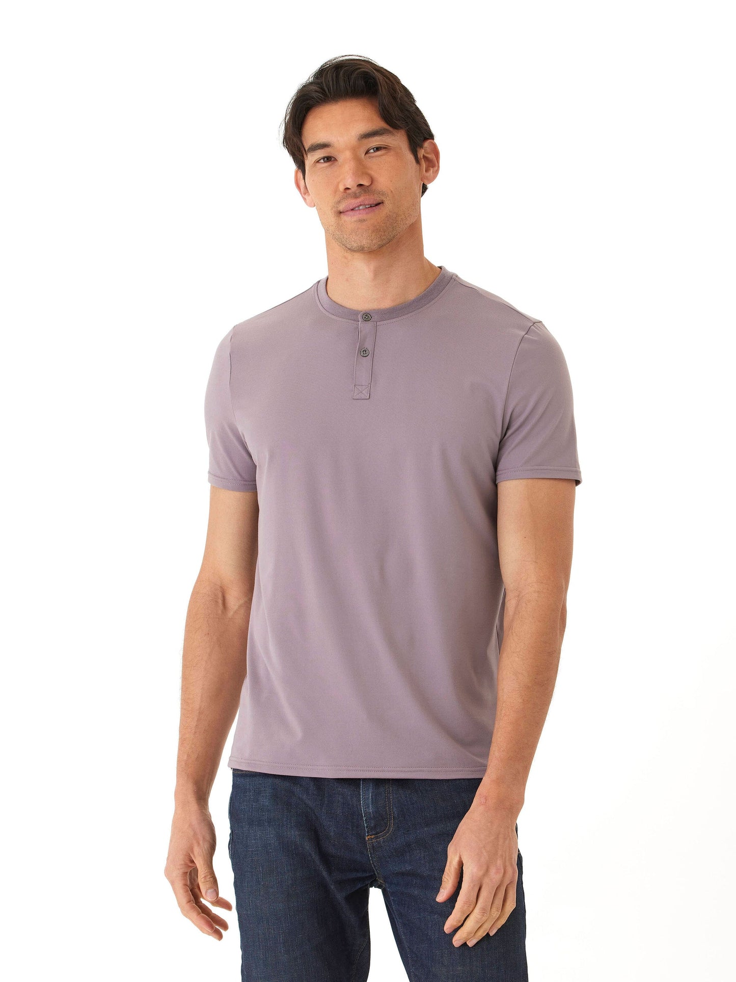 Frederick Luxe Jersey 2 Button Henley