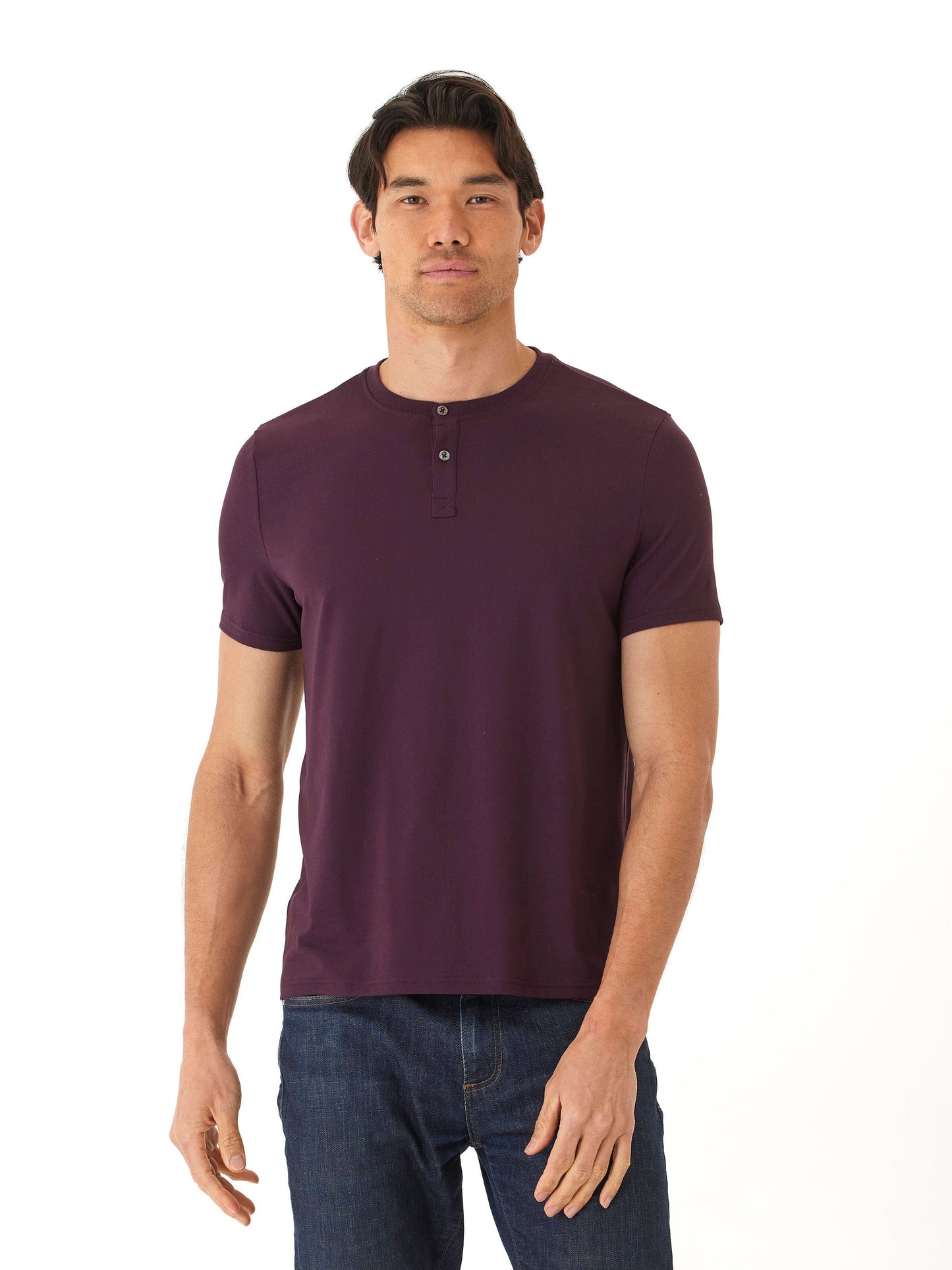 Frederick Luxe Jersey 2 Button Henley