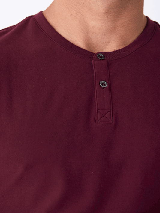 Frederick Luxe Jersey 2 Button Henley