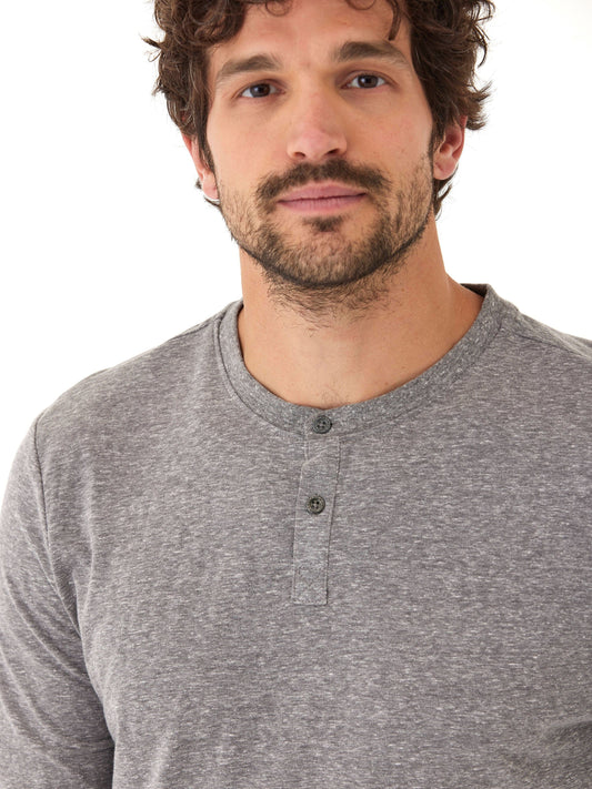 Austin Triblend Long Sleeve Henley