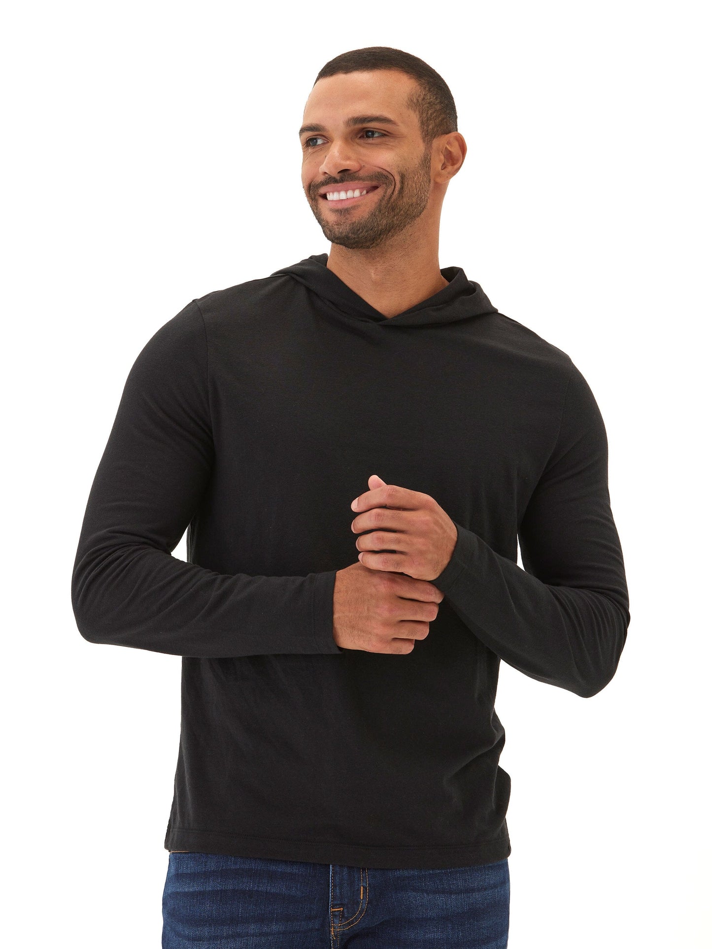 Dane Triblend Long Sleeve T-Shirt Hoodie