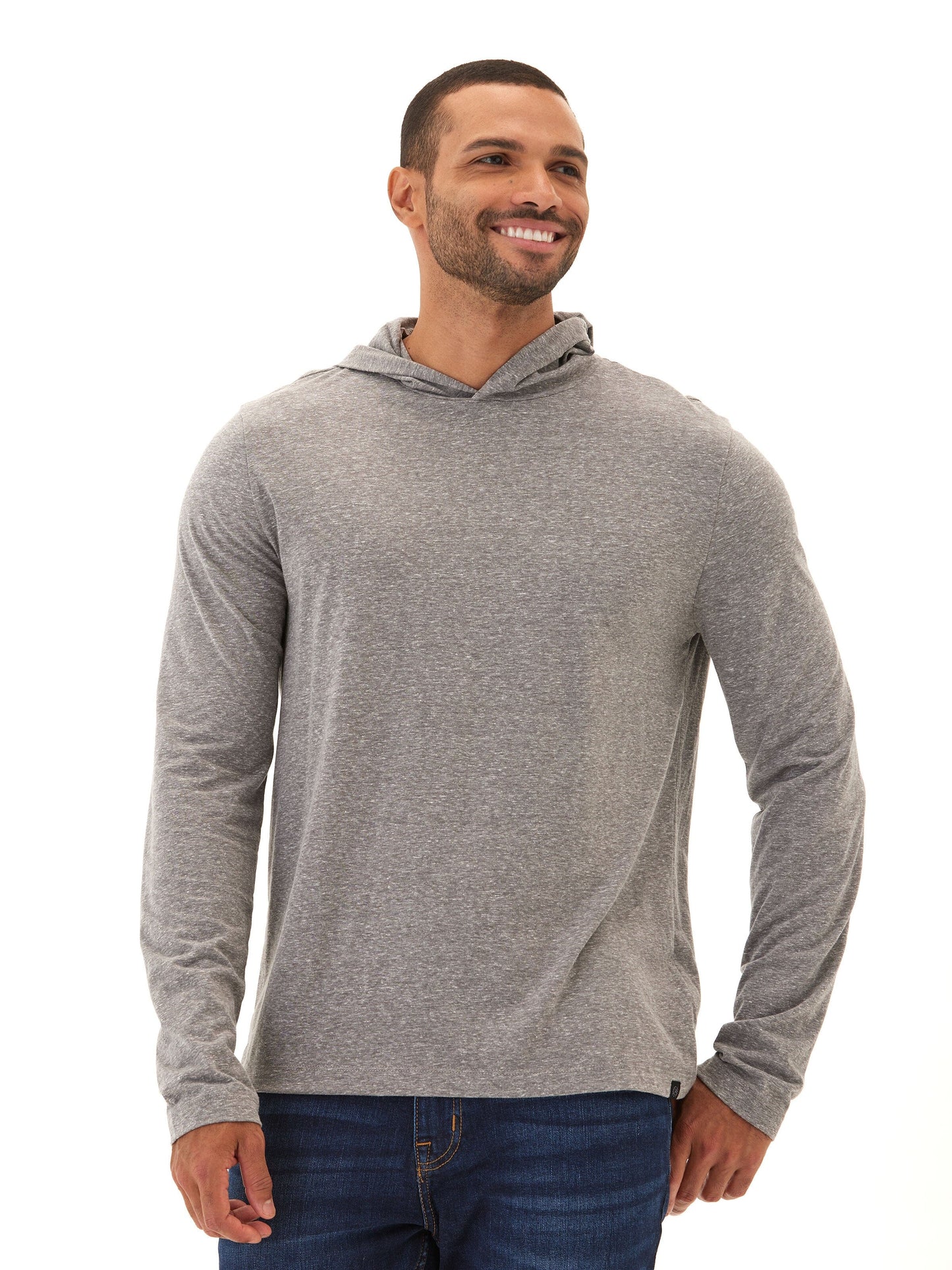Dane Triblend Long Sleeve T-Shirt Hoodie