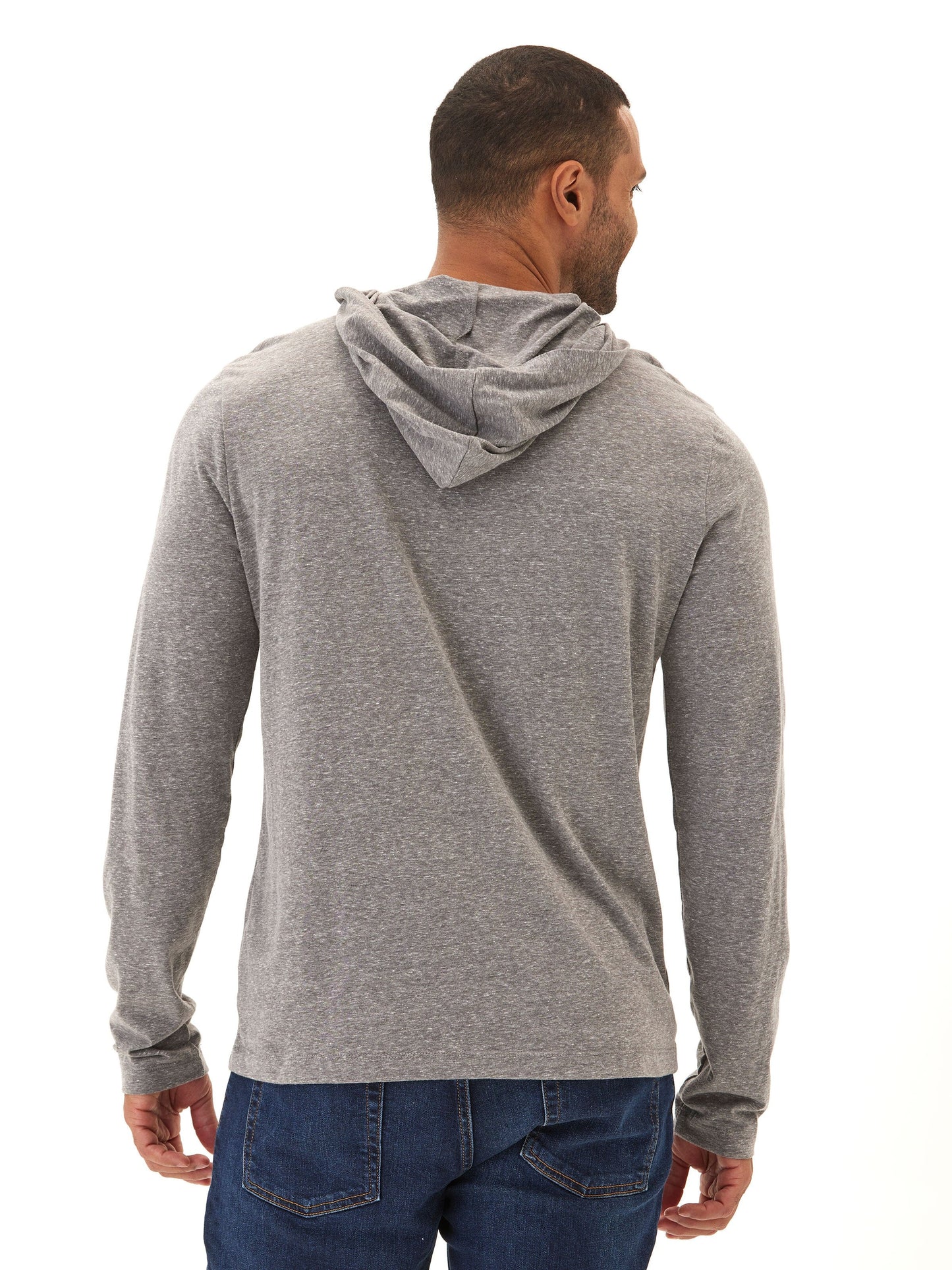 Dane Triblend Long Sleeve T-Shirt Hoodie