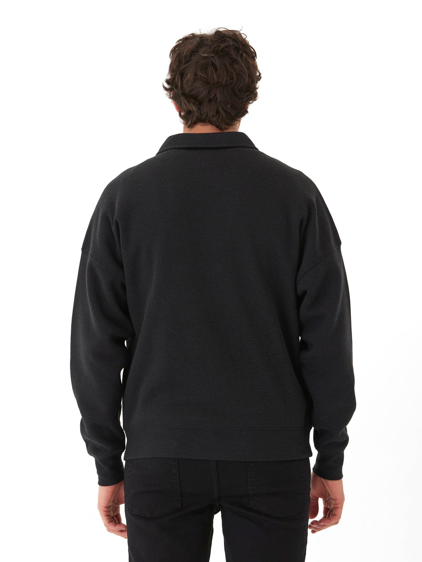 Gabe Triblend Fleece 1/4 Zip Polo